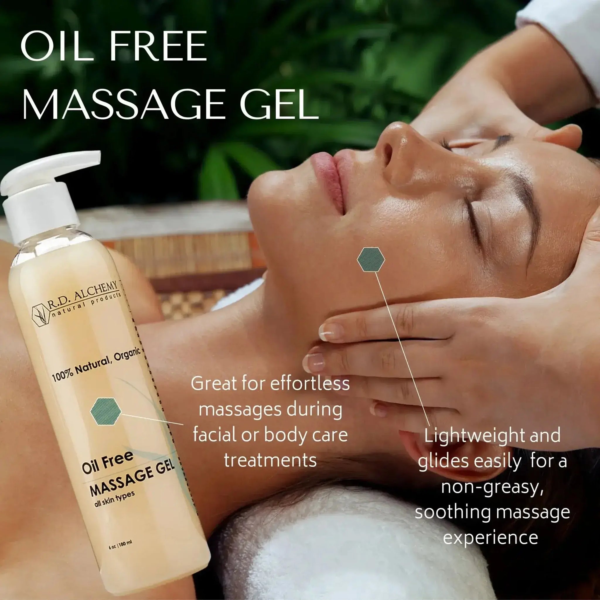 Oil Free Massage Gel R.D. Alchemy Natural Products