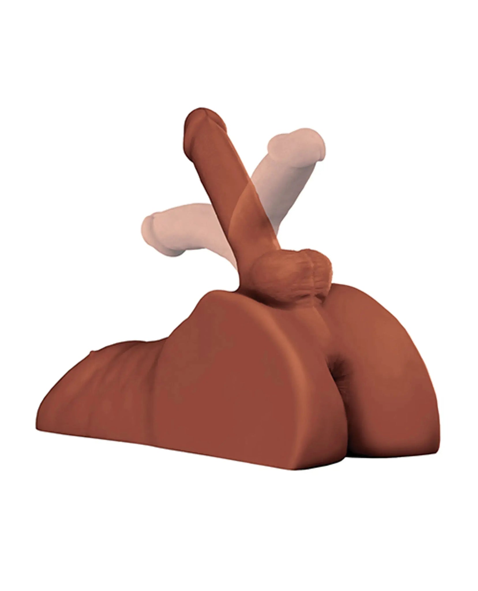 PDX EXTREME PLUS PERFECT RIDE BROWN Pipedream Products