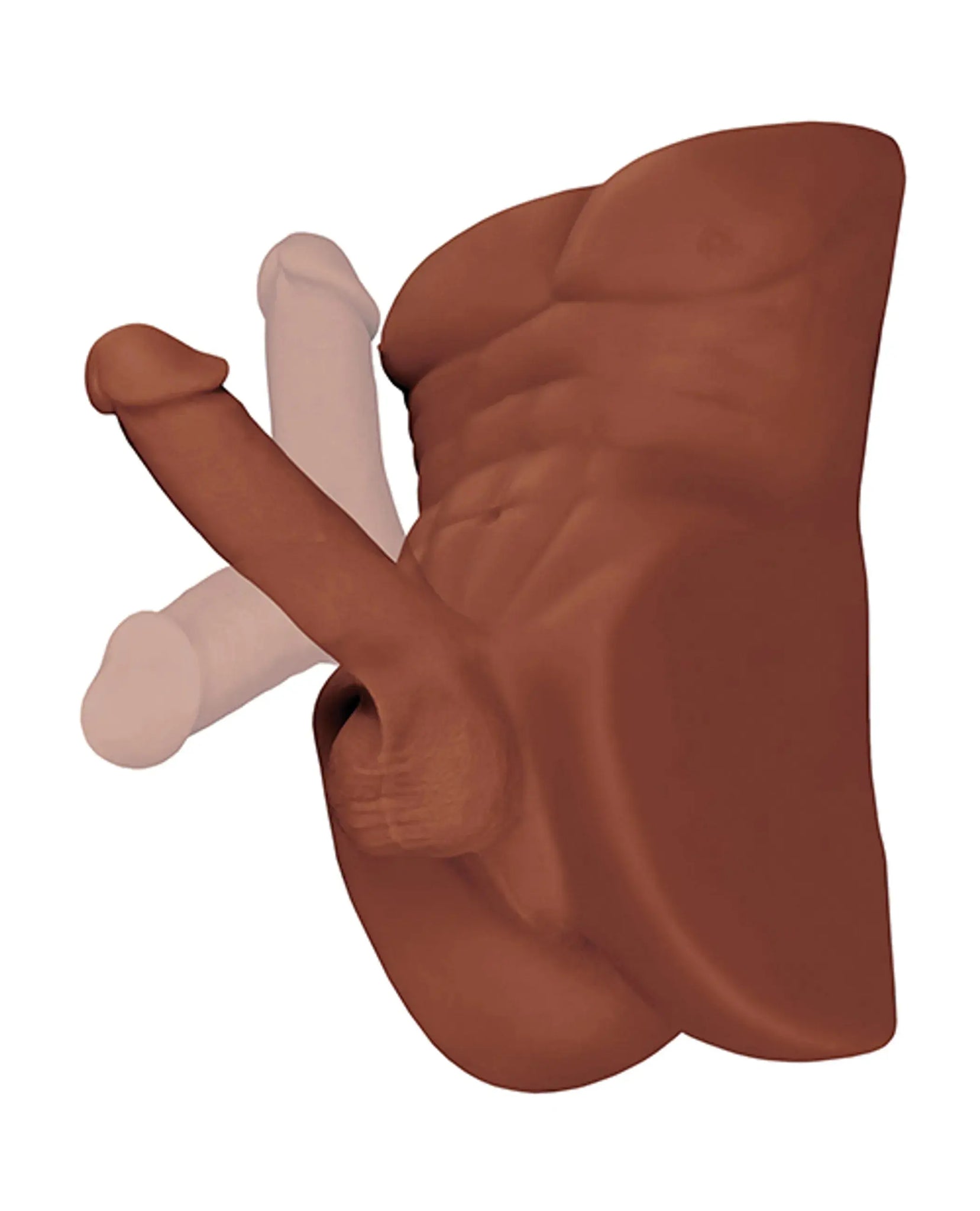 PDX EXTREME PLUS PERFECT RIDE BROWN Pipedream Products