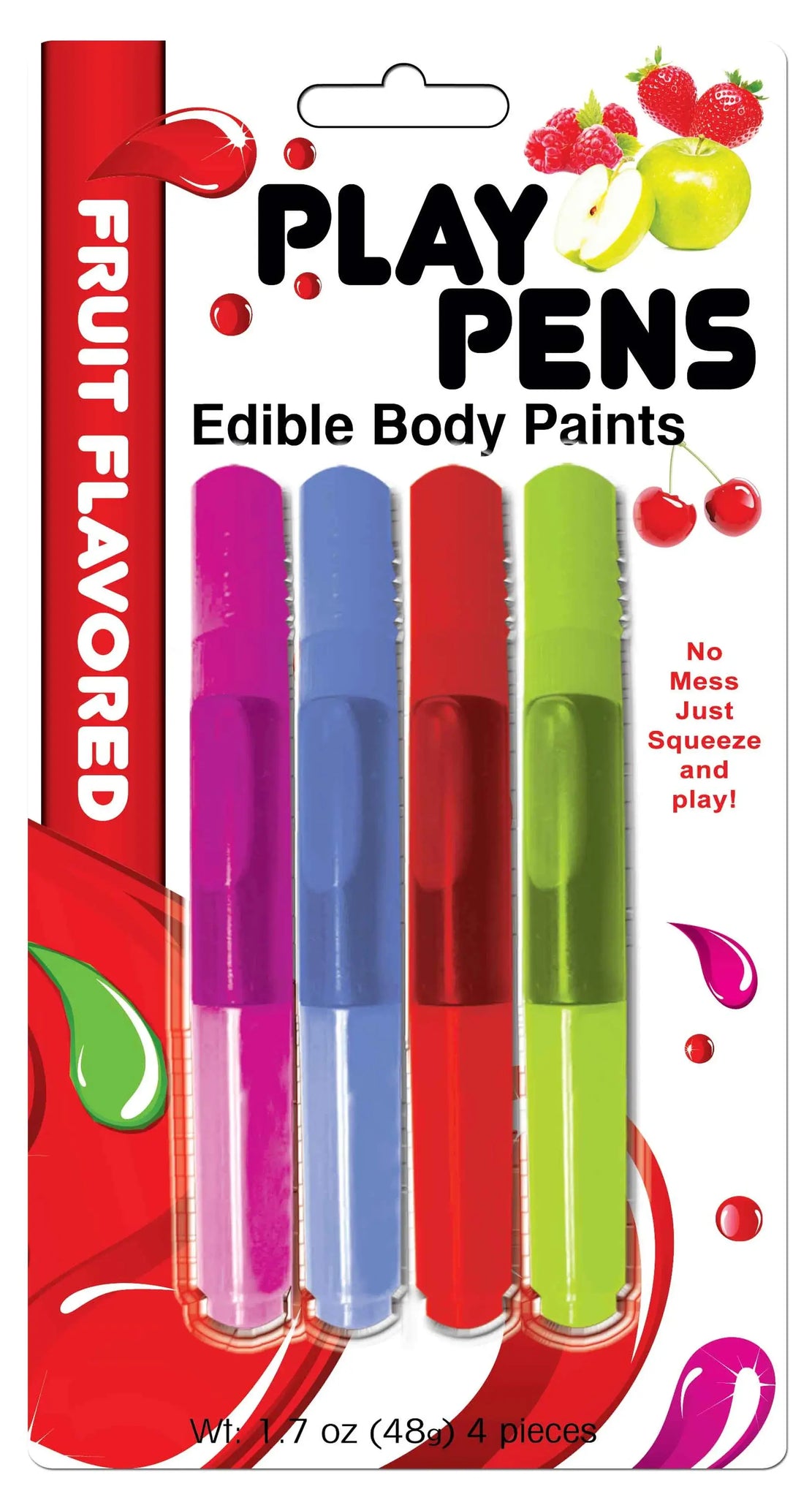 PLAY PEN EDIBLE BODY PAINT 4 PACK HOTT Products