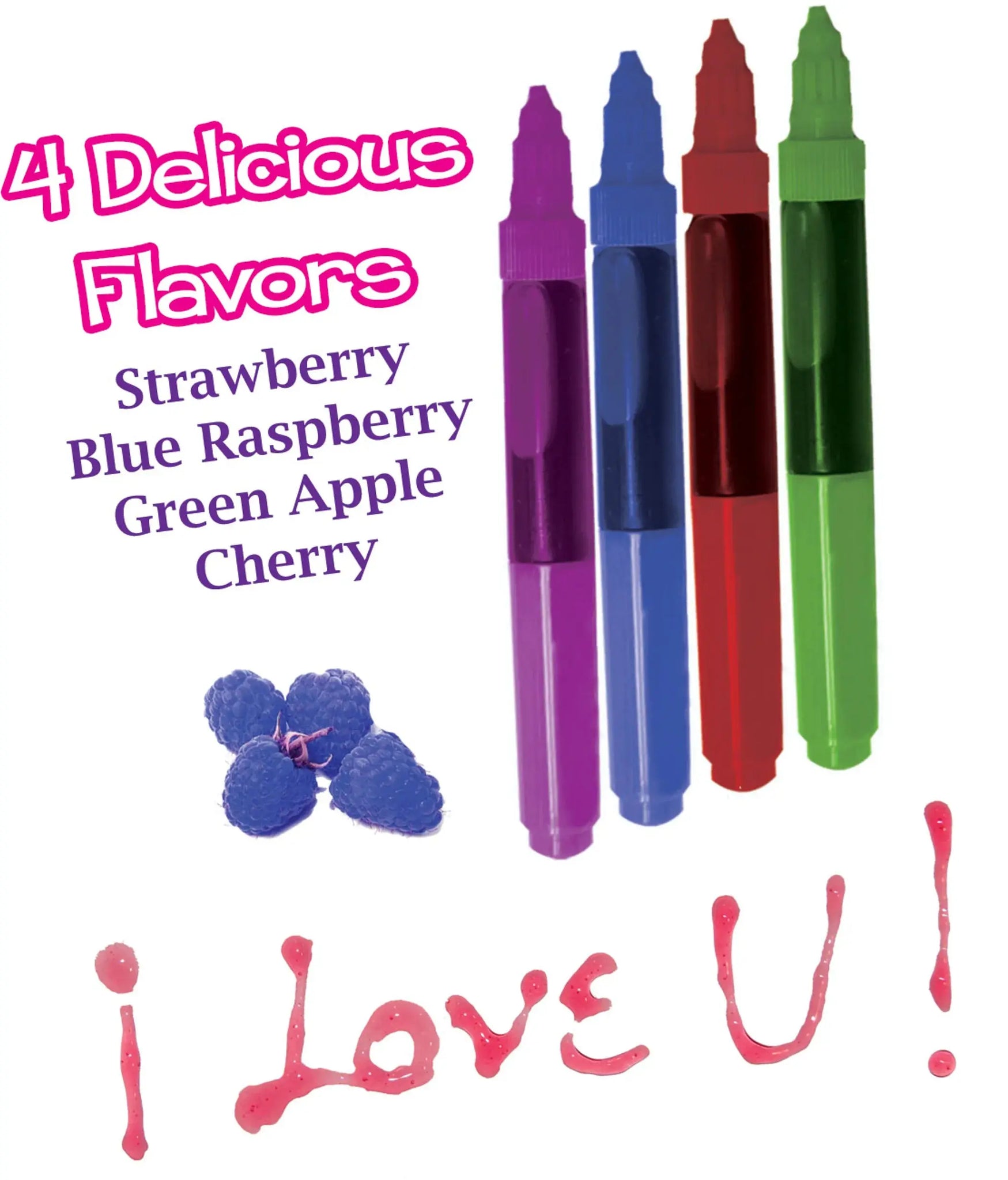 PLAY PEN EDIBLE BODY PAINT 4 PACK HOTT Products