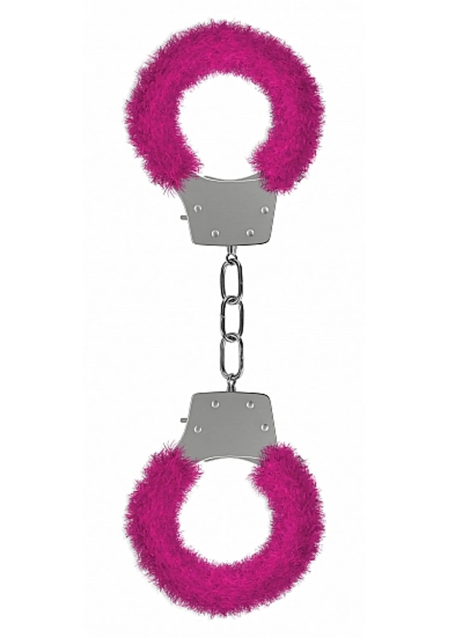 PLEASURE HANDCUFFS FURRY PINK SHOTS AMERICA