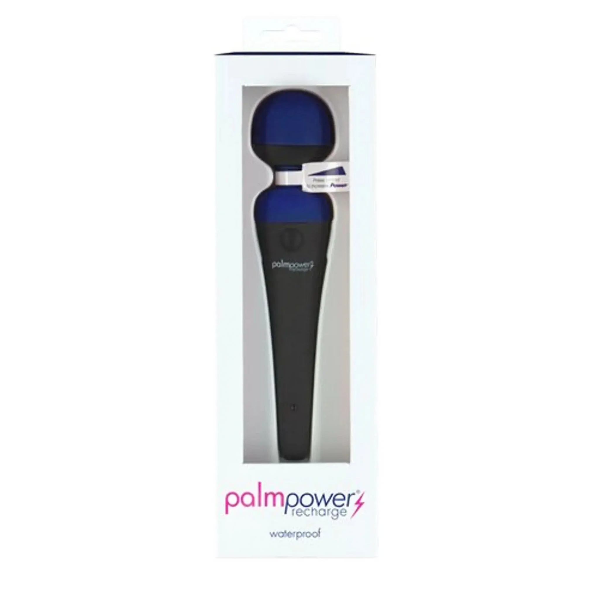 PALM POWER MASSAGER BLUE RECHARGEABLE WATERPROOF BMS Enterprises