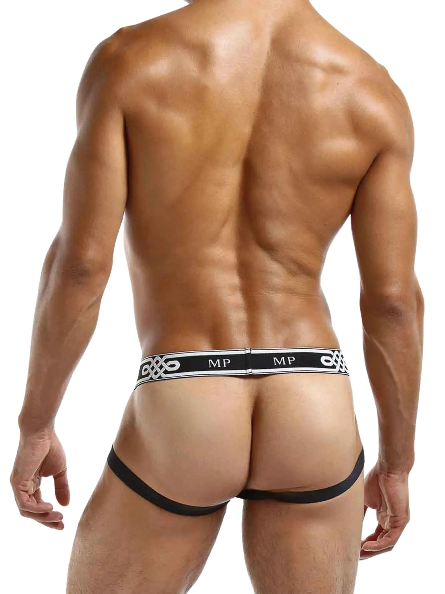 PEEP SHOW JOCK RING BLACK Male Power Lingerie