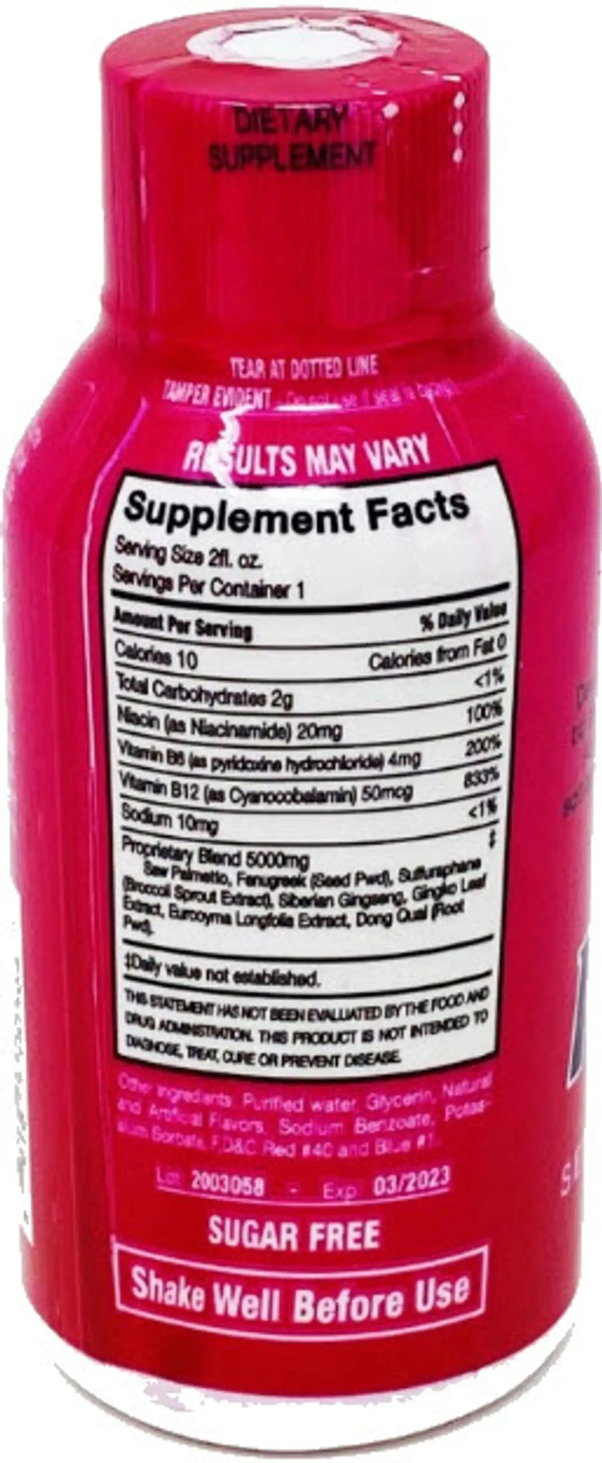 Pink Pussycat 2oz Liquid Shot Supercore Products Group