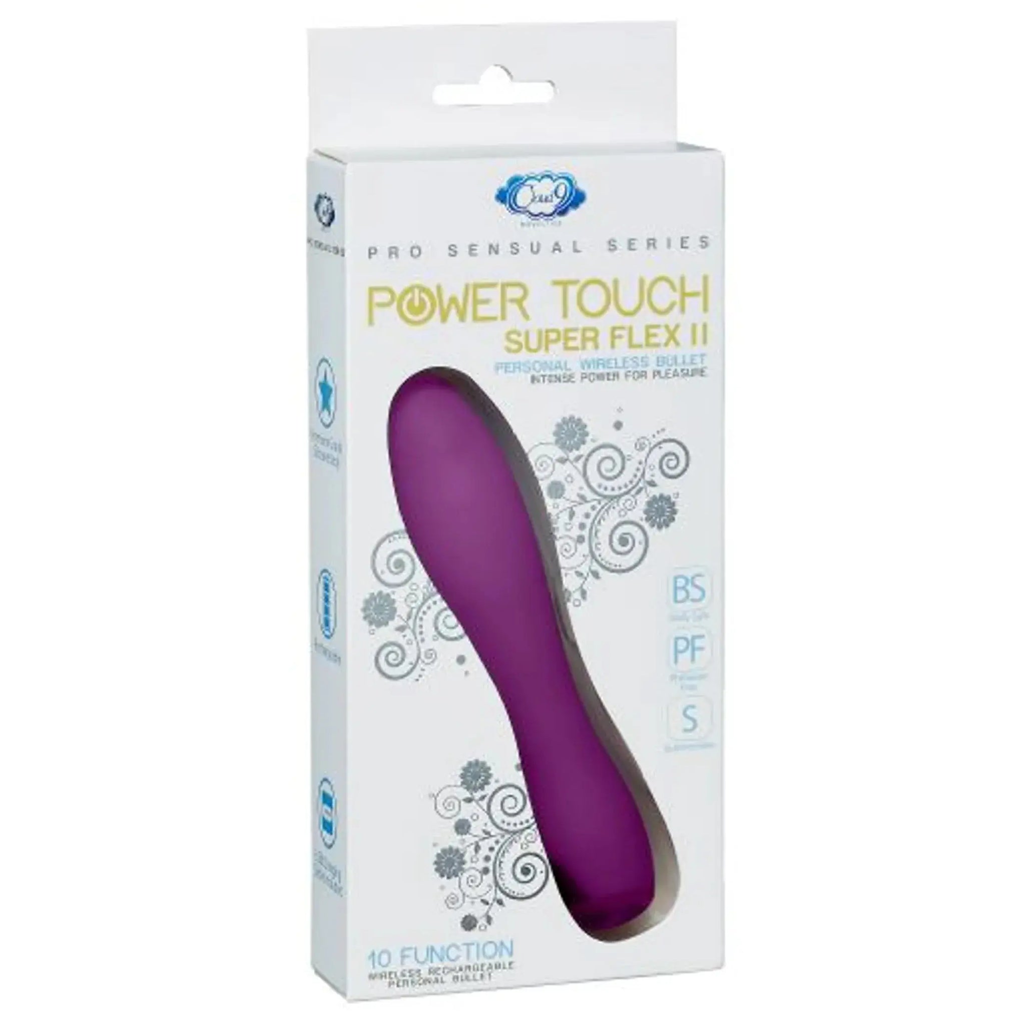 Pro Sensual Power Touch Super Flex II Plum Cloud 9 Novelties