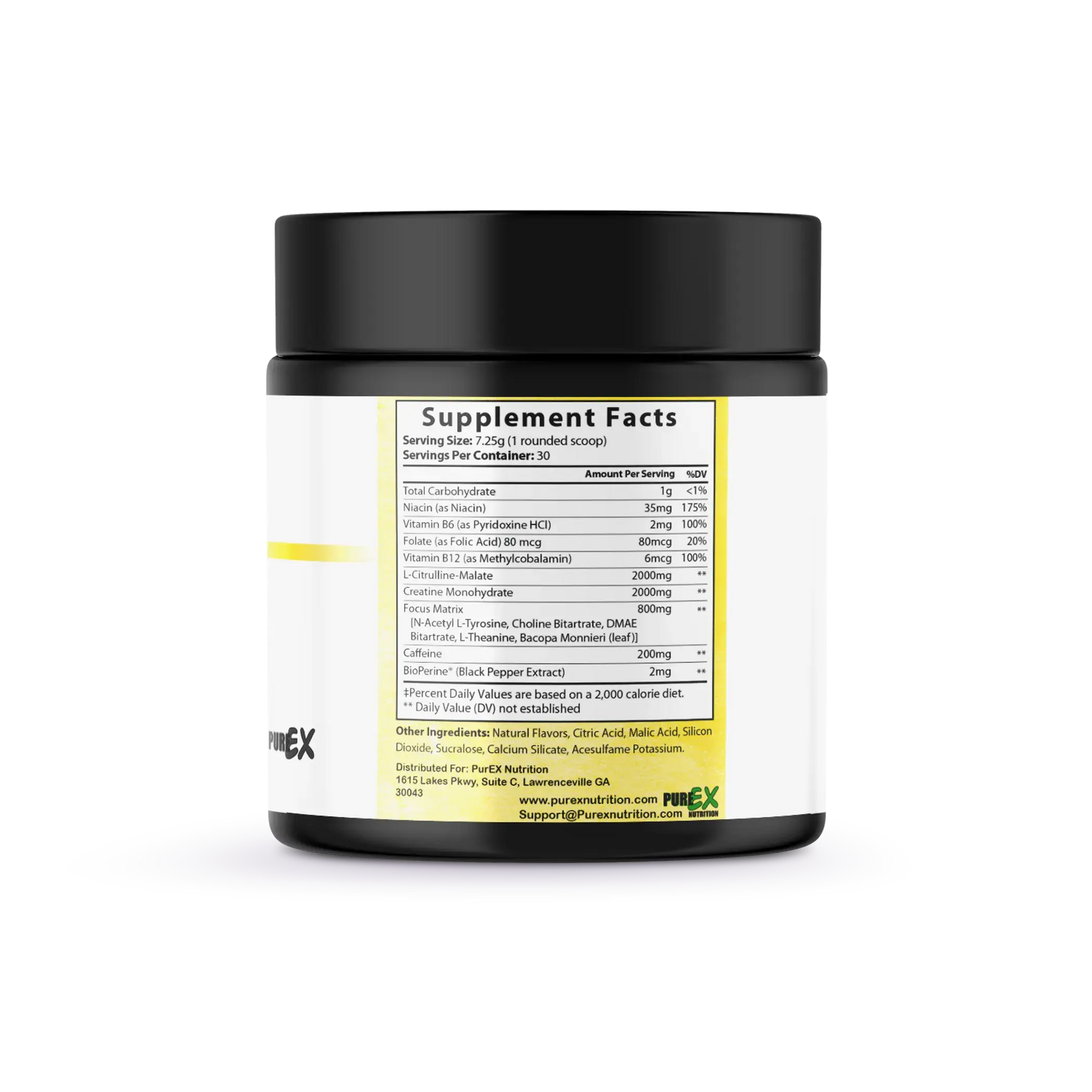 Pure Focus - Lemonade Purex Nutrition