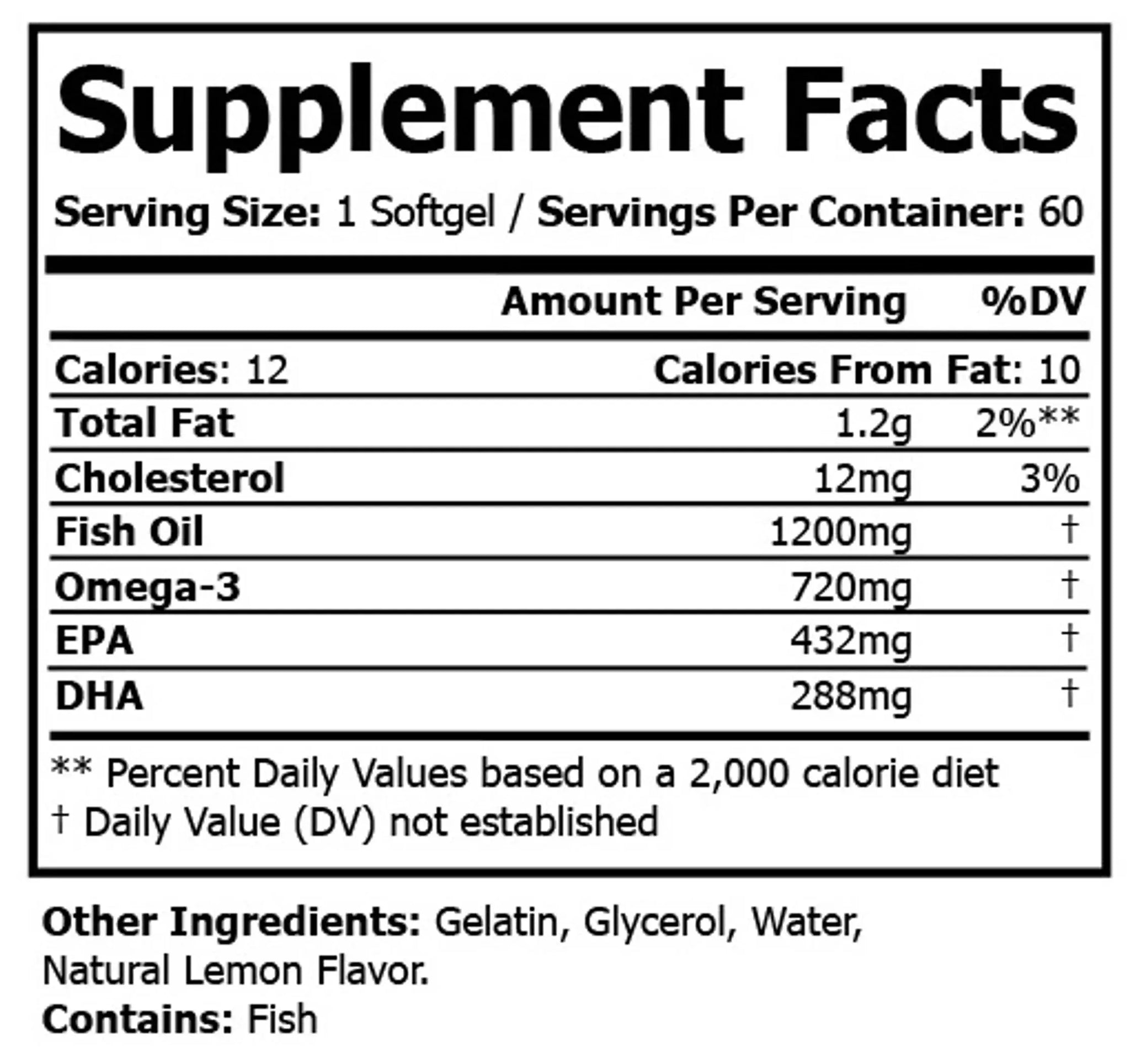 Pure Omega 3 Purex Nutrition