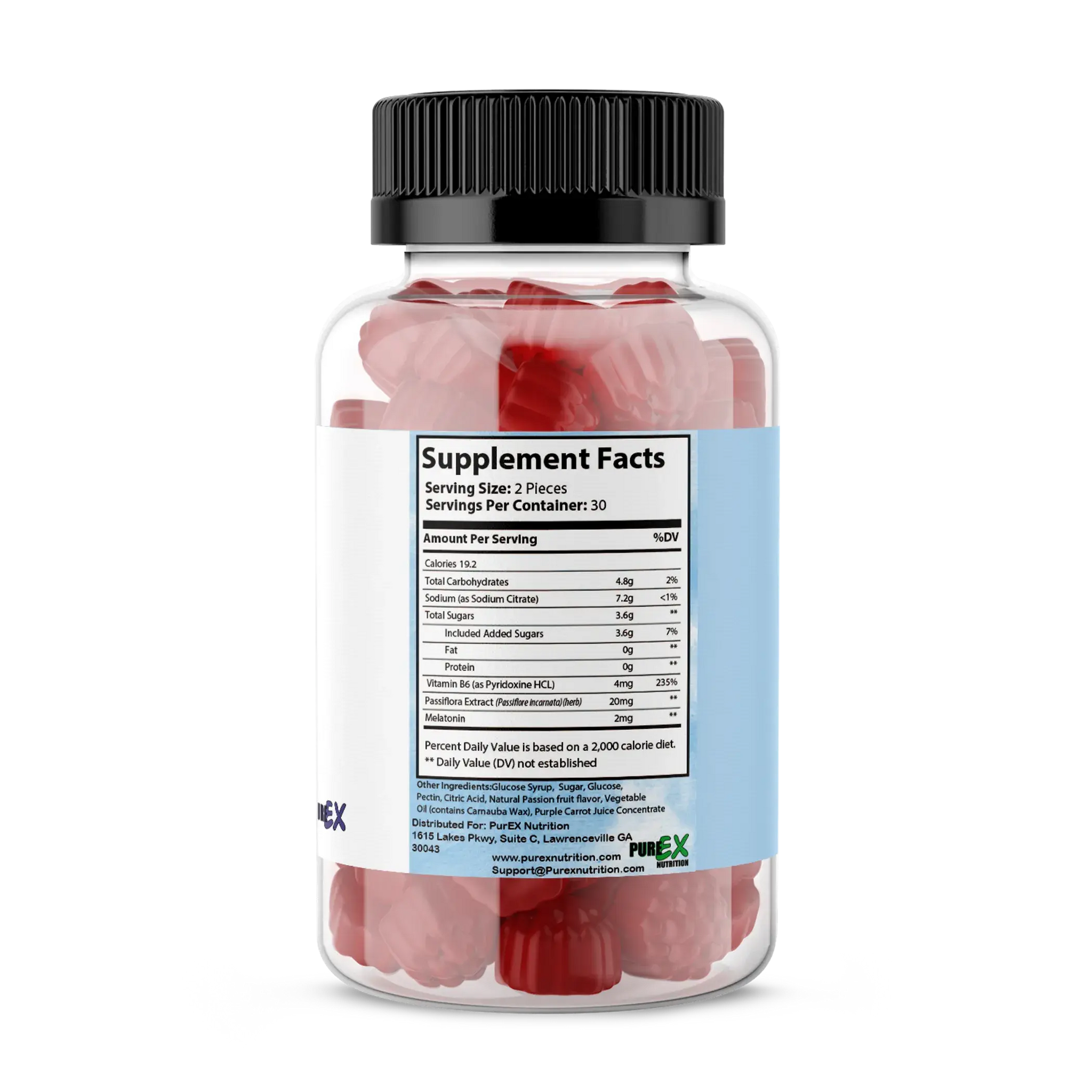 Pure Sleep Gummies Purex Nutrition