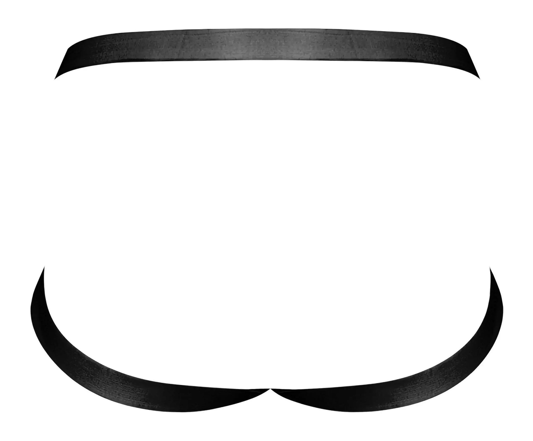 RUDE AWAKENING RING JOCK BLACK L/XL Male Power Lingerie