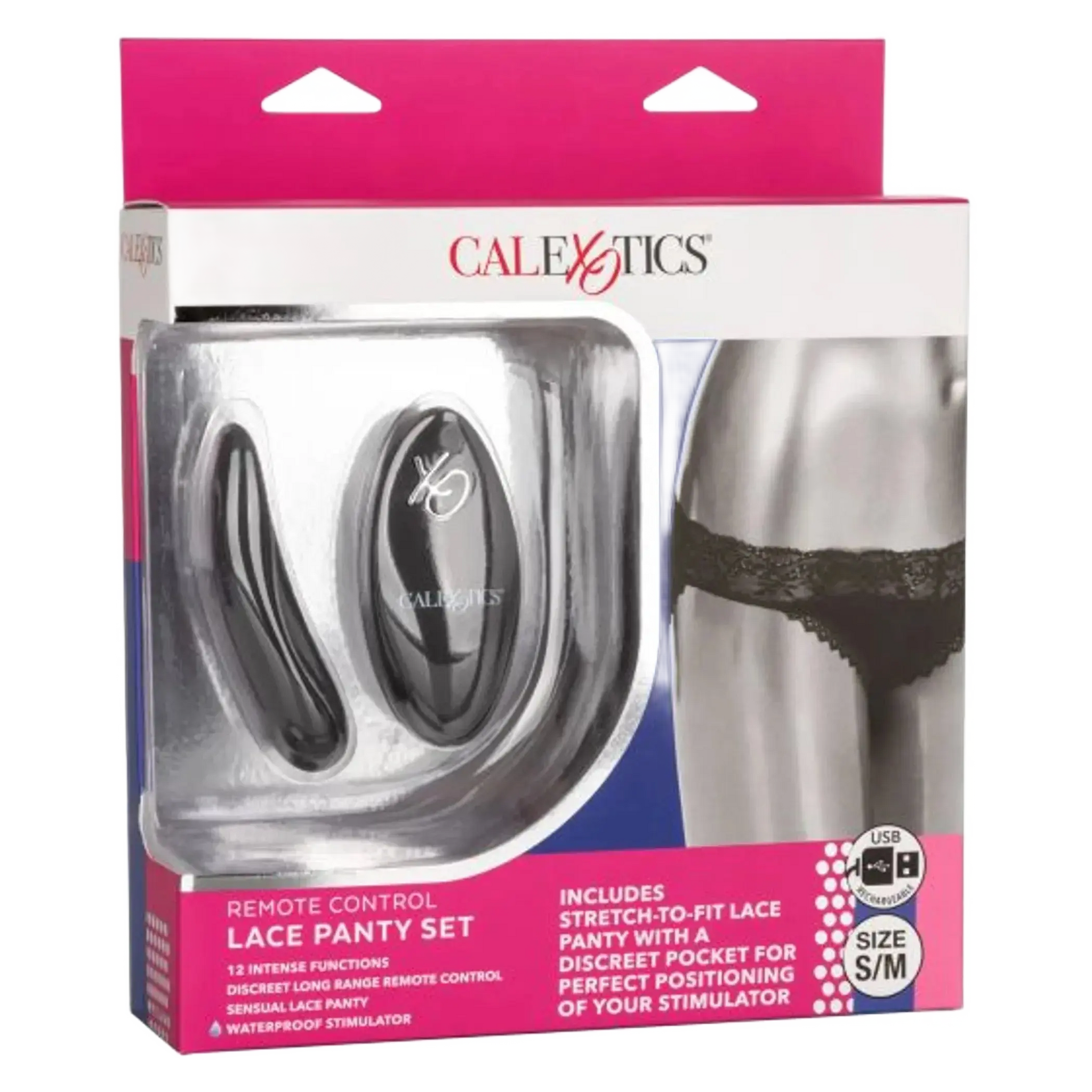 REMOTE CONTROL LACE PANTY SET California Exotic Novelties