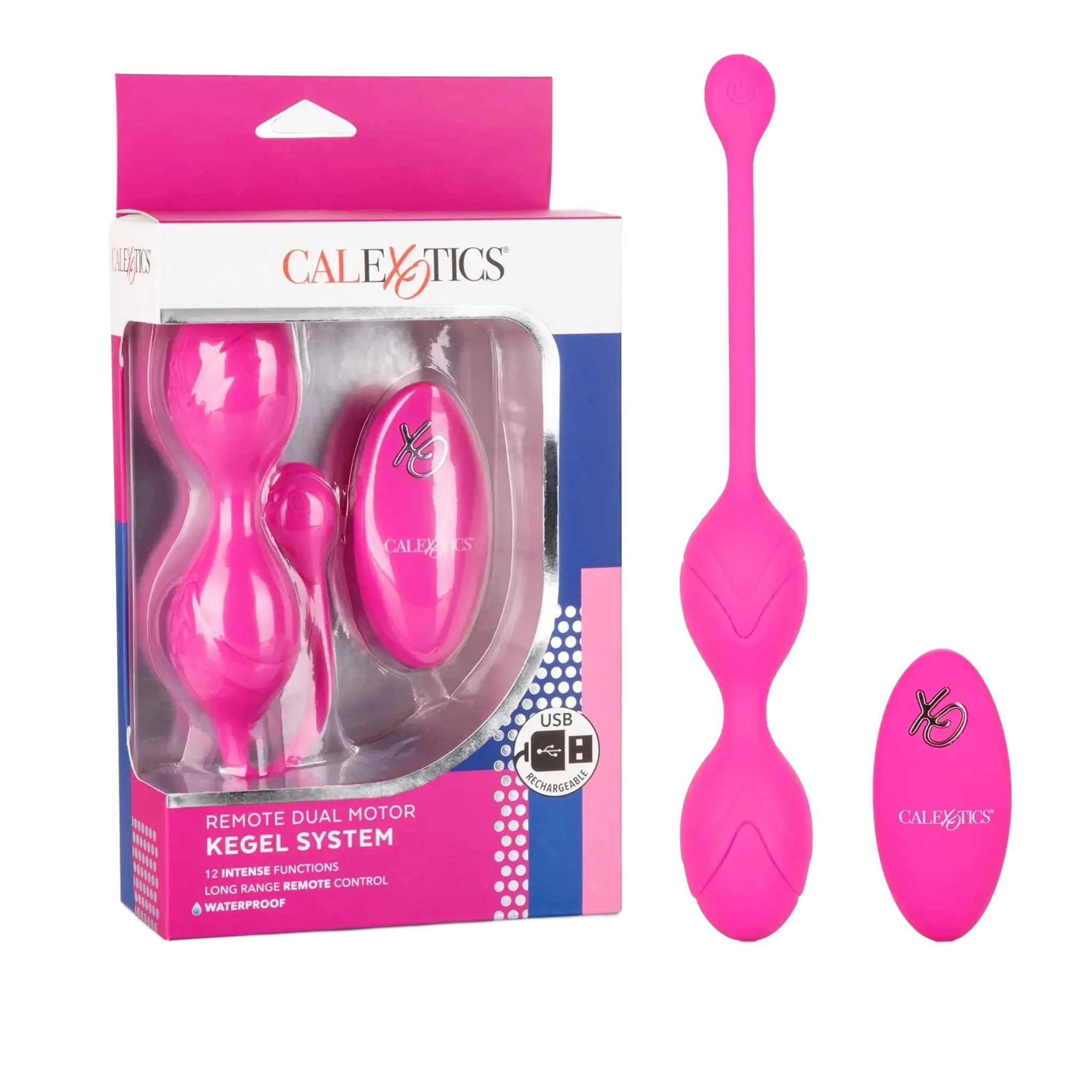 REMOTE DUAL MOTOR KEGEL SYSTEM California Exotic Novelties
