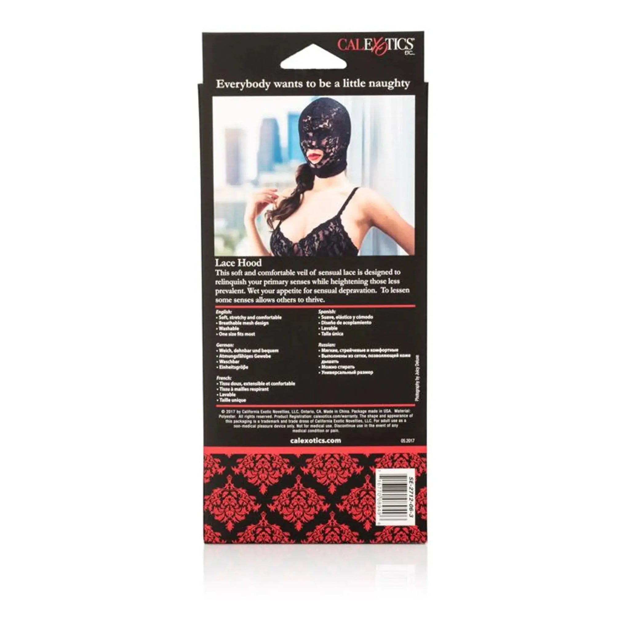 SCANDAL LACE HOOD California Exotic Novelties