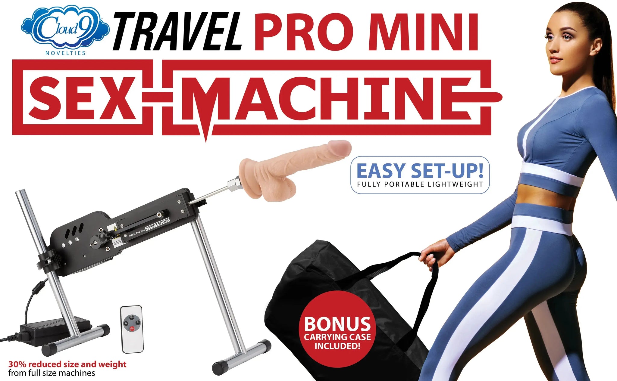 SEX MACHINE PRO TRAVEL MINI Cloud 9 Novelties