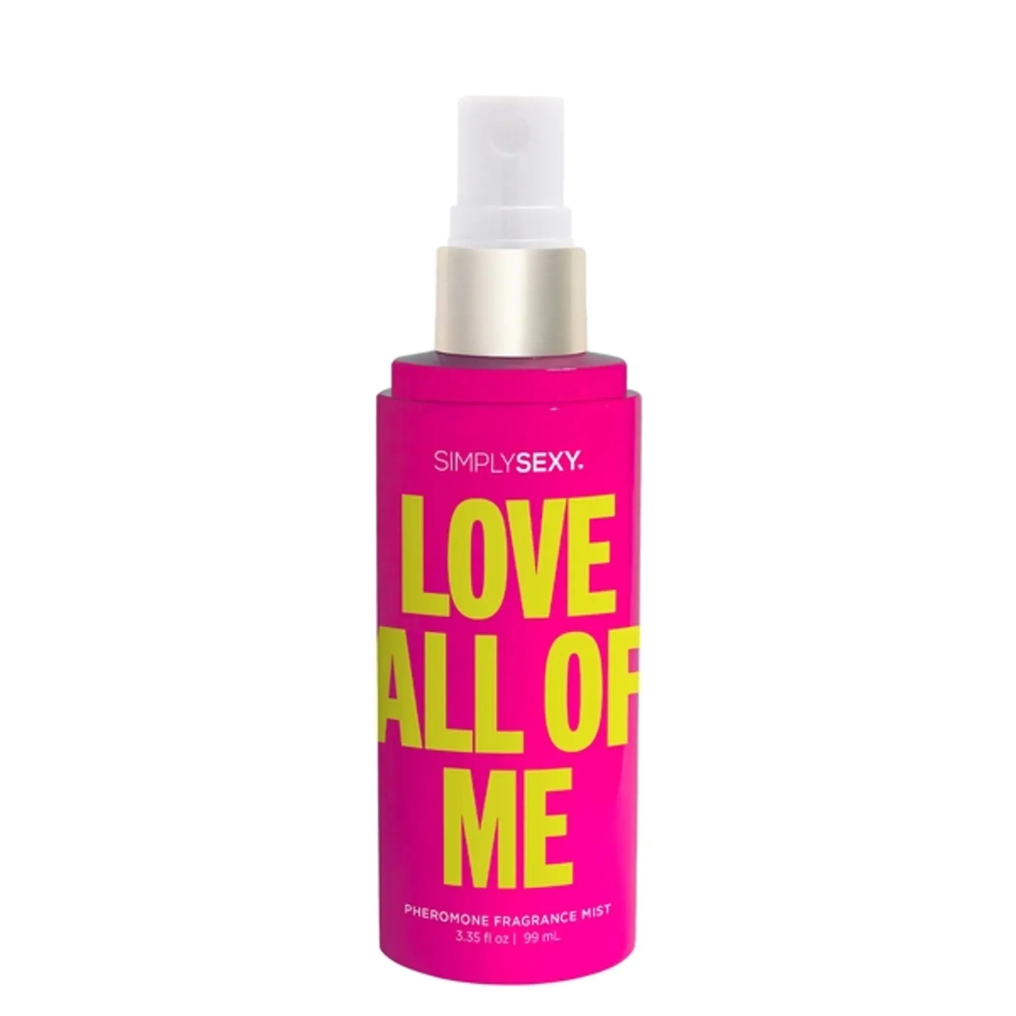 SIMPLY SEXY PHEROMONE BODY MIST LOVE ALL OF ME 3.35 FL OZ Classic Brands