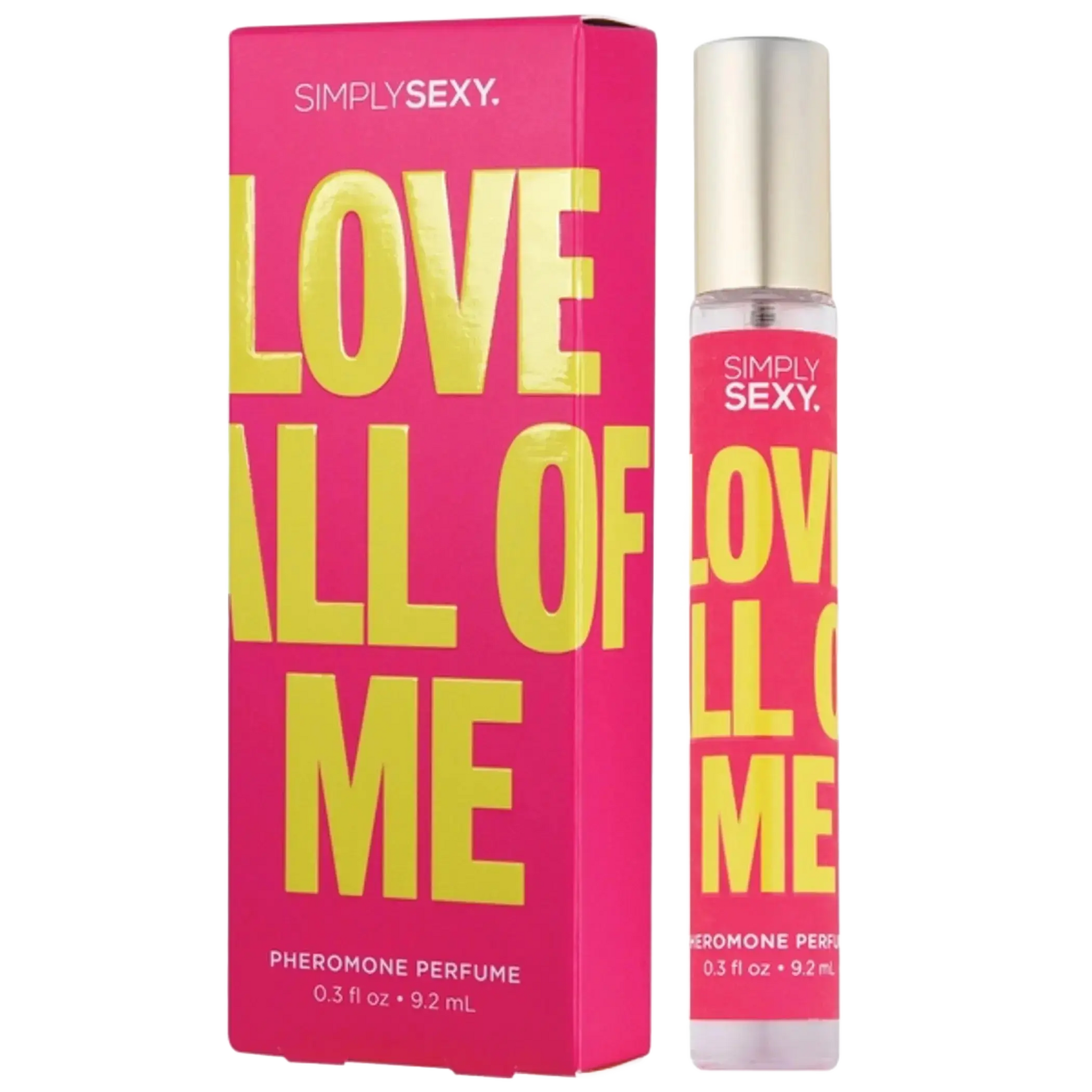 SIMPLY SEXY PHEROMONE PERFUME LOVE ALL OF ME .3 FL OZ Classic Brands