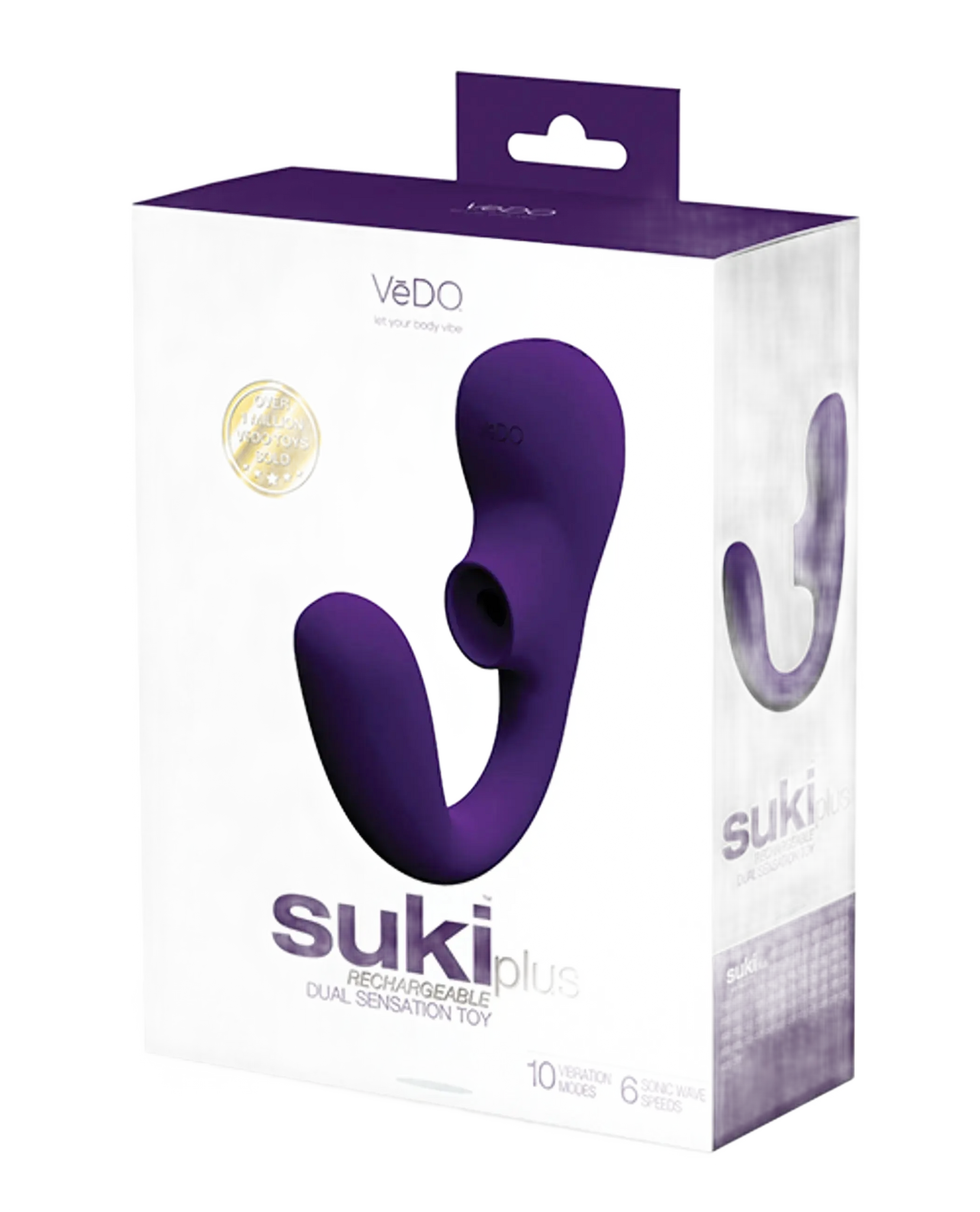 VEDO SUKI PLUS DUAL SONIC VIBE DEEP PURPLE Vedo