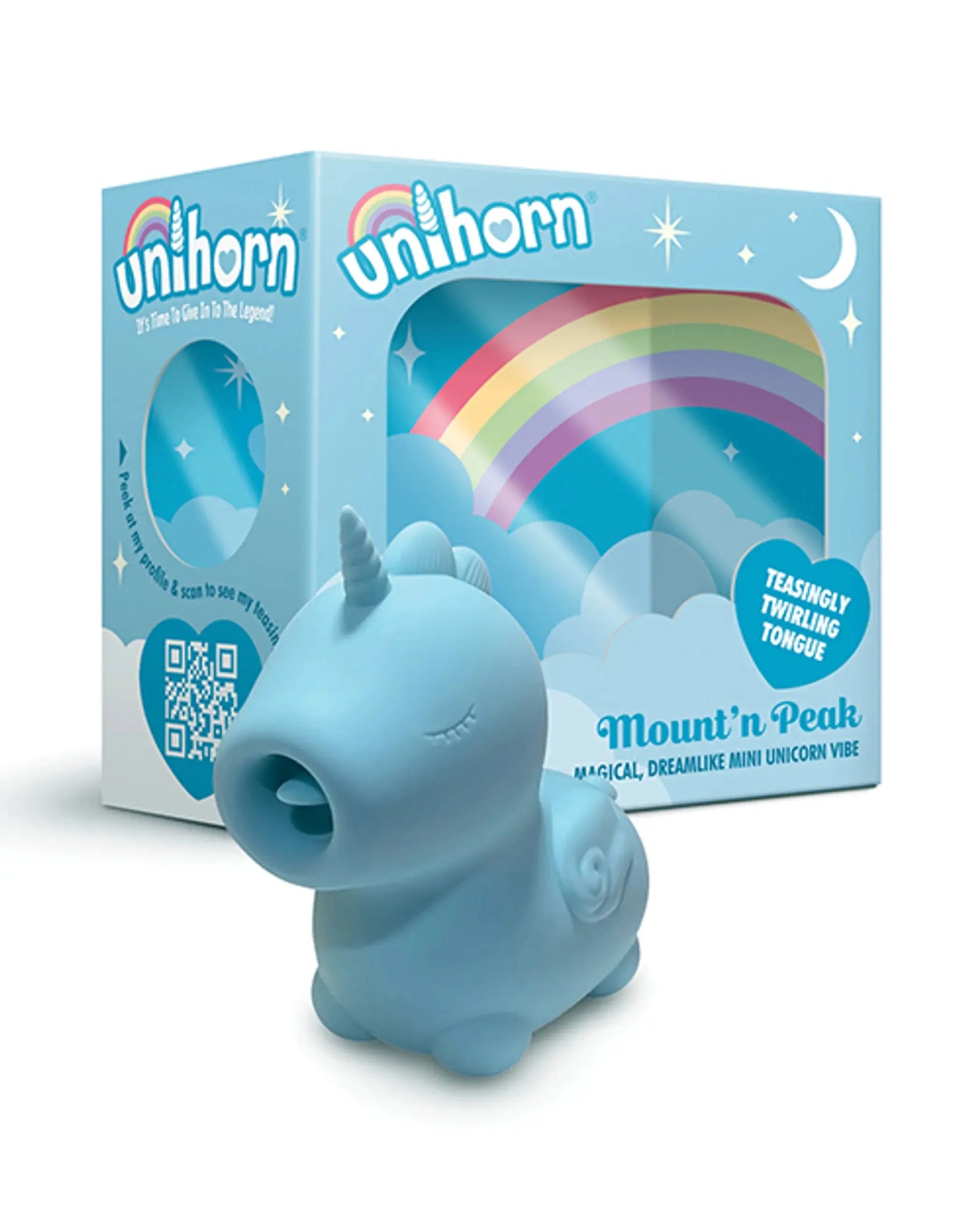 Unihorn Mountn Peak Pointy Tongued Vibrator Creative Conceptions