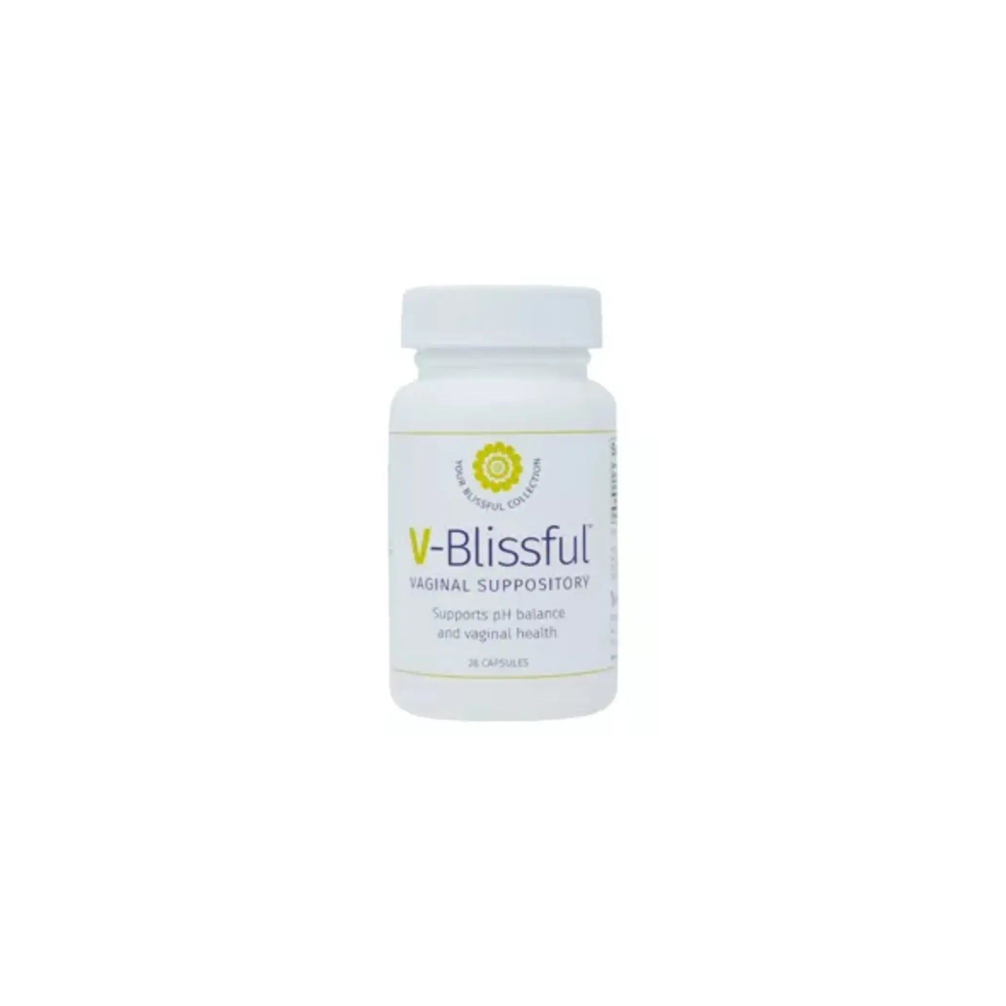V-Blissful Boric Suppository Balance pH Naturally 28 Ct. Kare-Pak