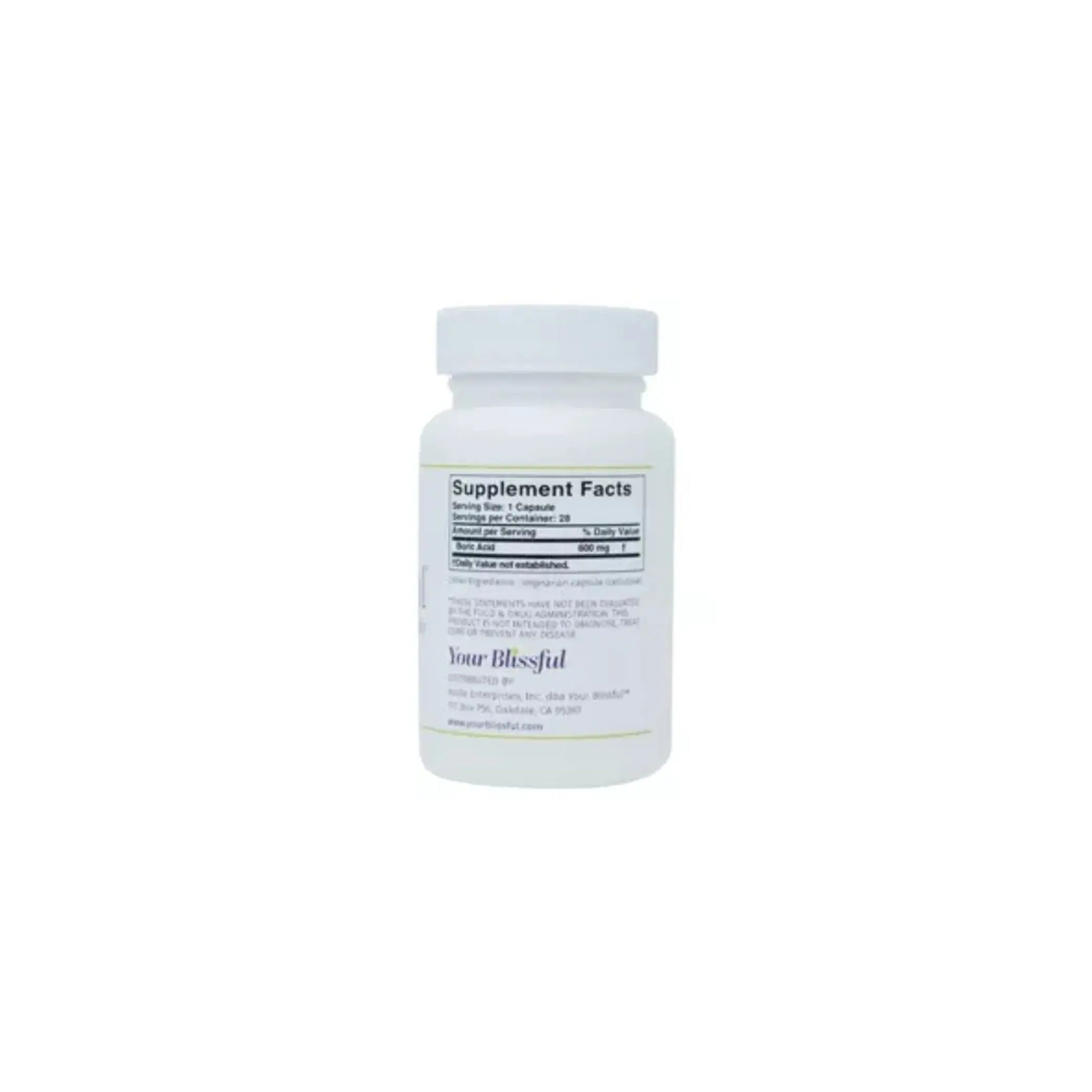 V-Blissful Boric Suppository Balance pH Naturally 28 Ct. Kare-Pak