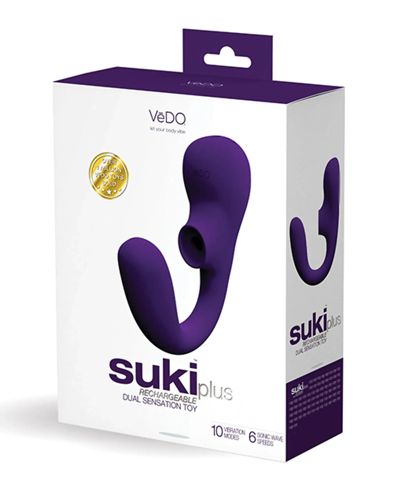 VEDO SUKI PLUS DUAL SONIC VIBE DEEP PURPLE Vedo