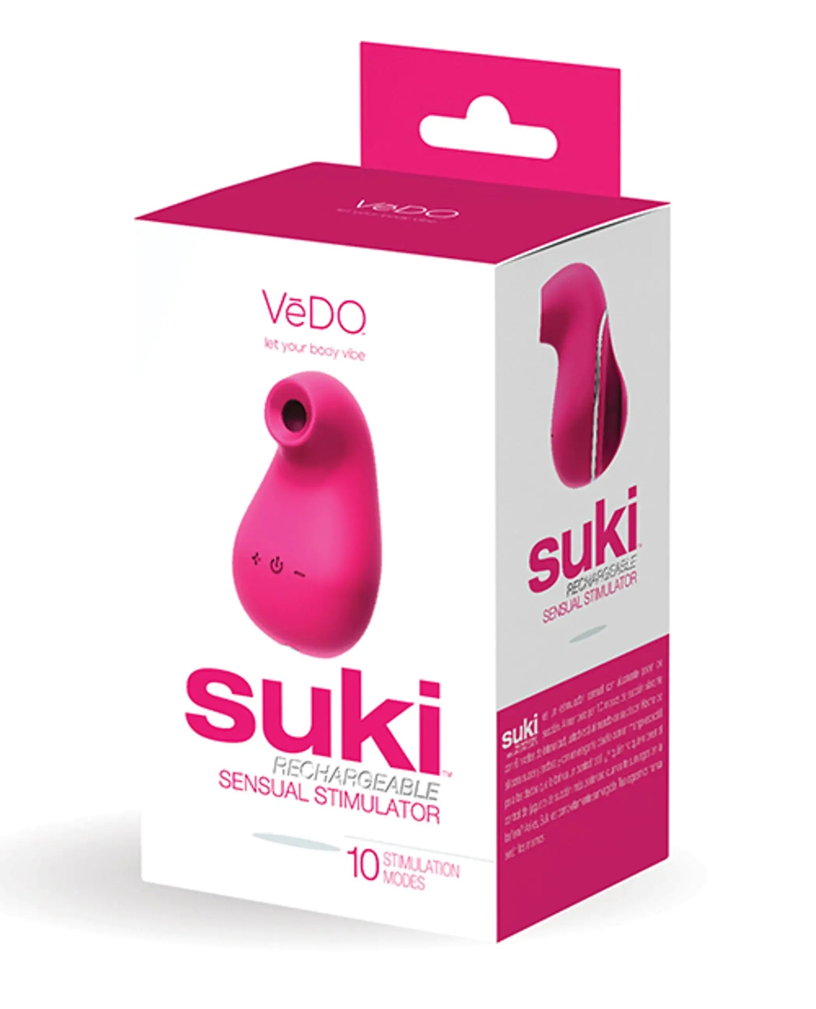 VEDO SUKI RECHARGEABLE SONIC VIBE FOXY PINK Vedo