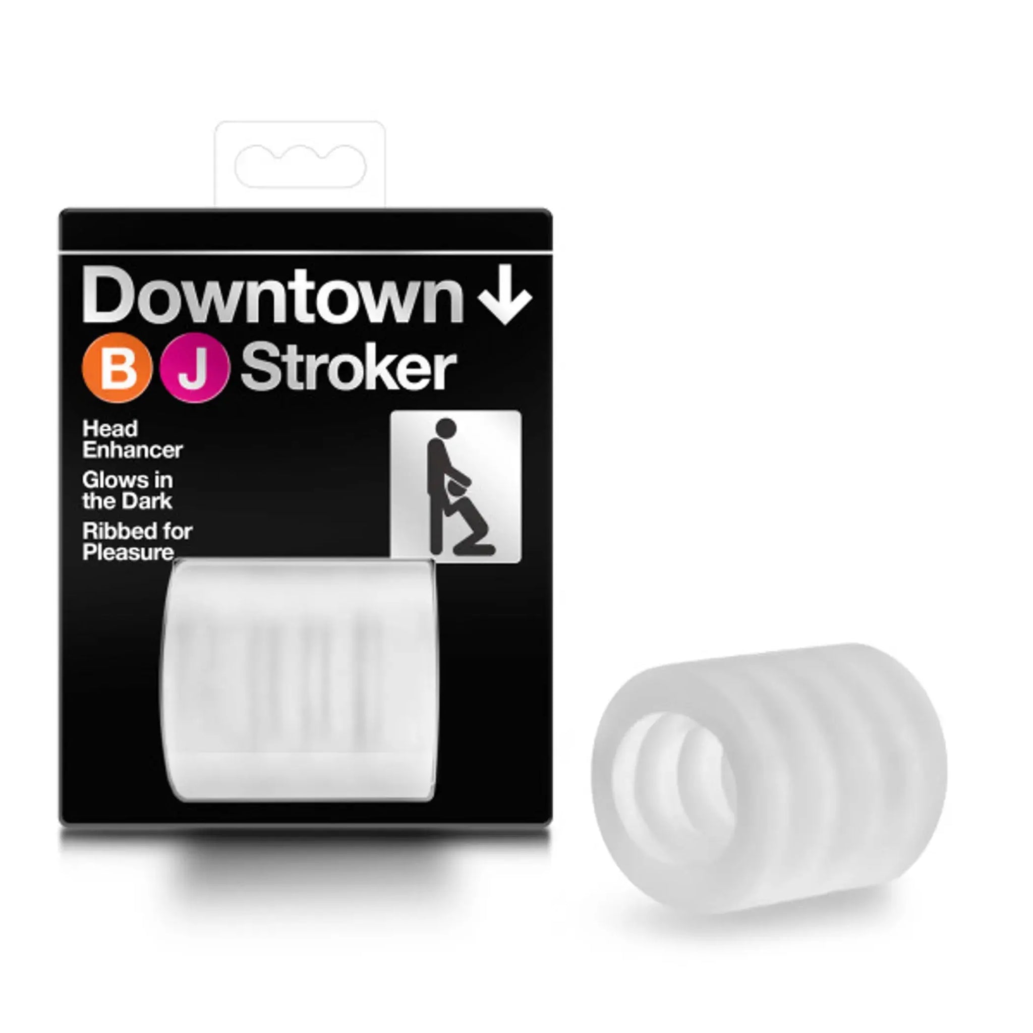 X5 MEN DOWNTOWN BJ STROKER CLEAR Blush Novelties
