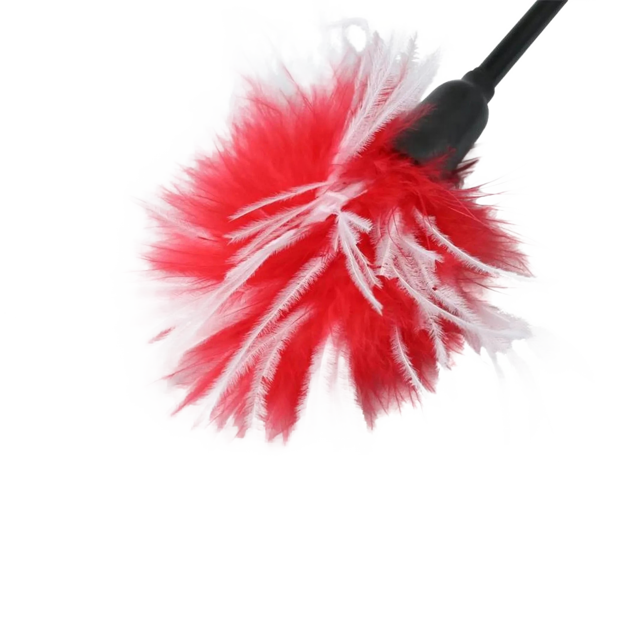 SEX & MISCHIEF WHIPPER TICKLER RED & WHITE Sport Sheets