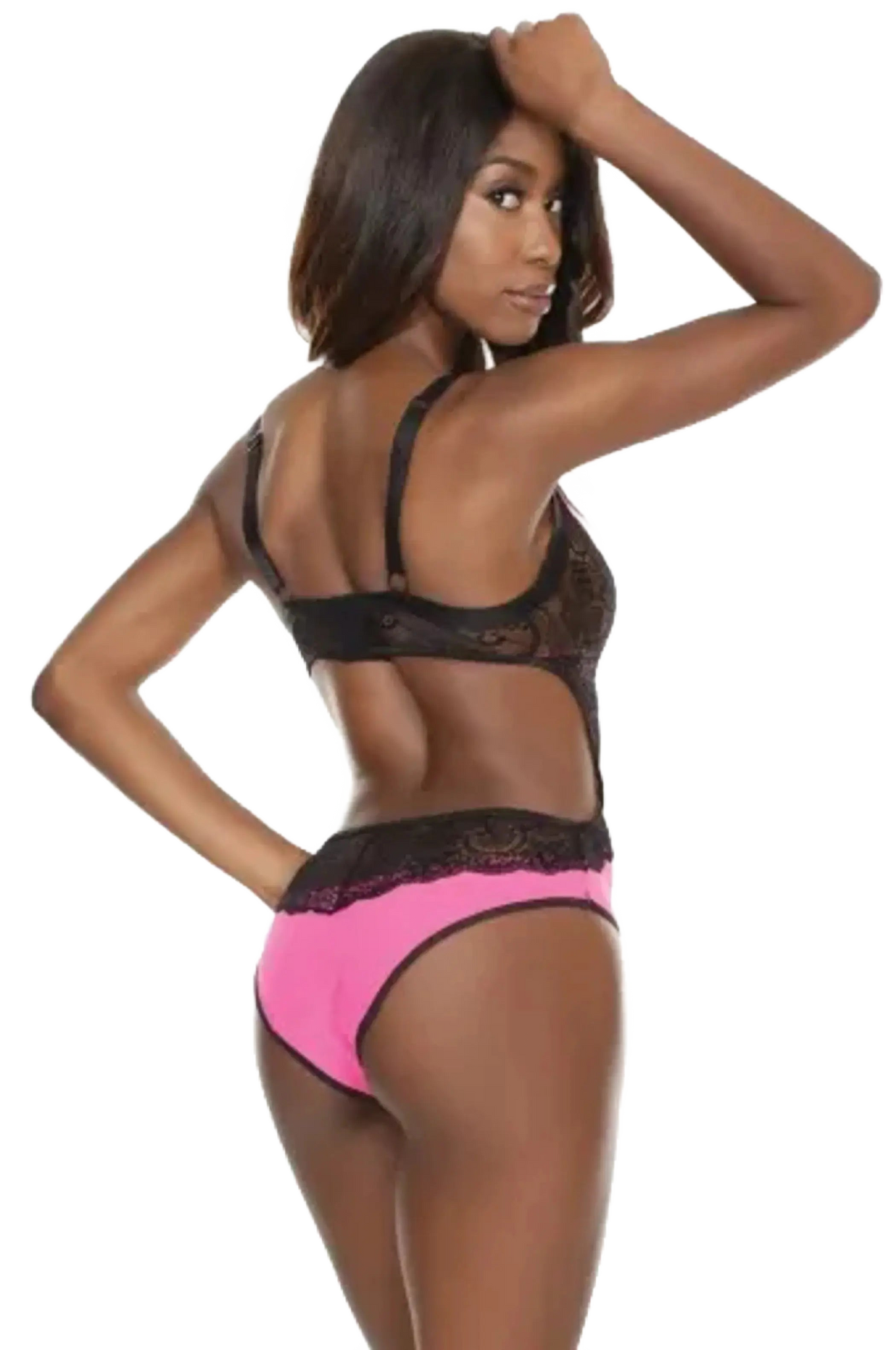 Coquette Crotchless Teddy Coquette