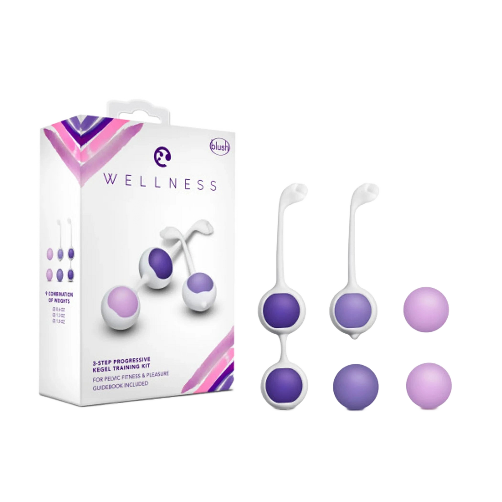WELLNESS KEGEL TRAINING SYSTEM PURPLE Blush Novelties
