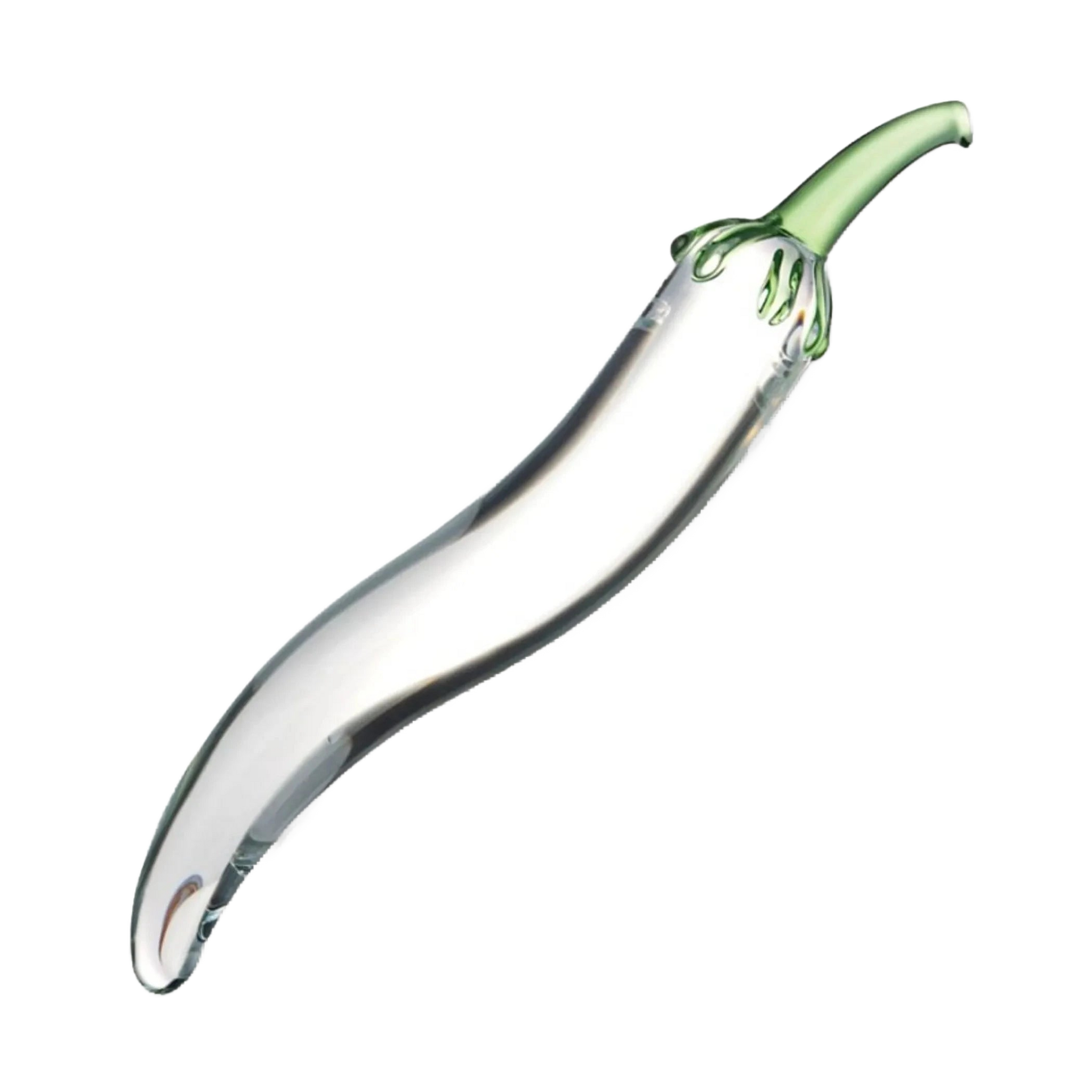 GLAS NATURALS CHILI PEPPER DILDO Electric / Hustler Lingerie