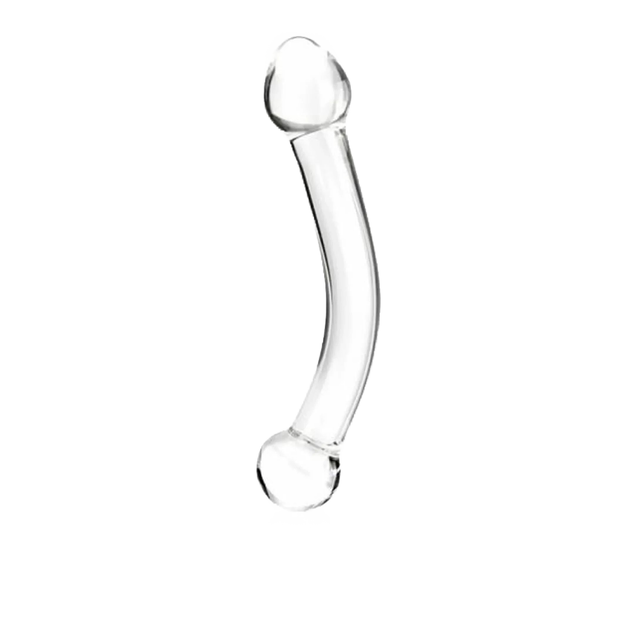 GLAS CURVED GLASS G SPOT STIMULATOR 7 " Electric / Hustler Lingerie