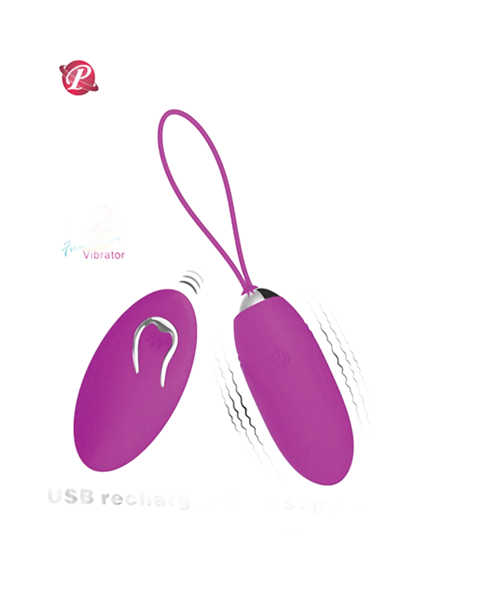 PRETTY LOVE JENNY REMOTE CONTROL BULLET VIBRATOR PURPLE Pretty Love