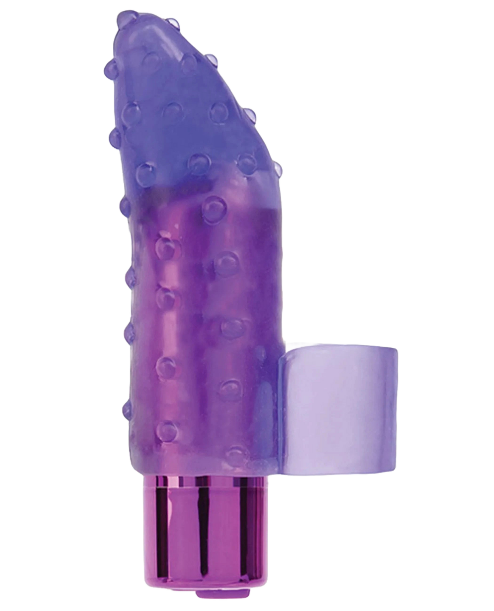 RECHARGEABLE FRISKY FINGER MASSAGER PURPLE BMS Enterprises