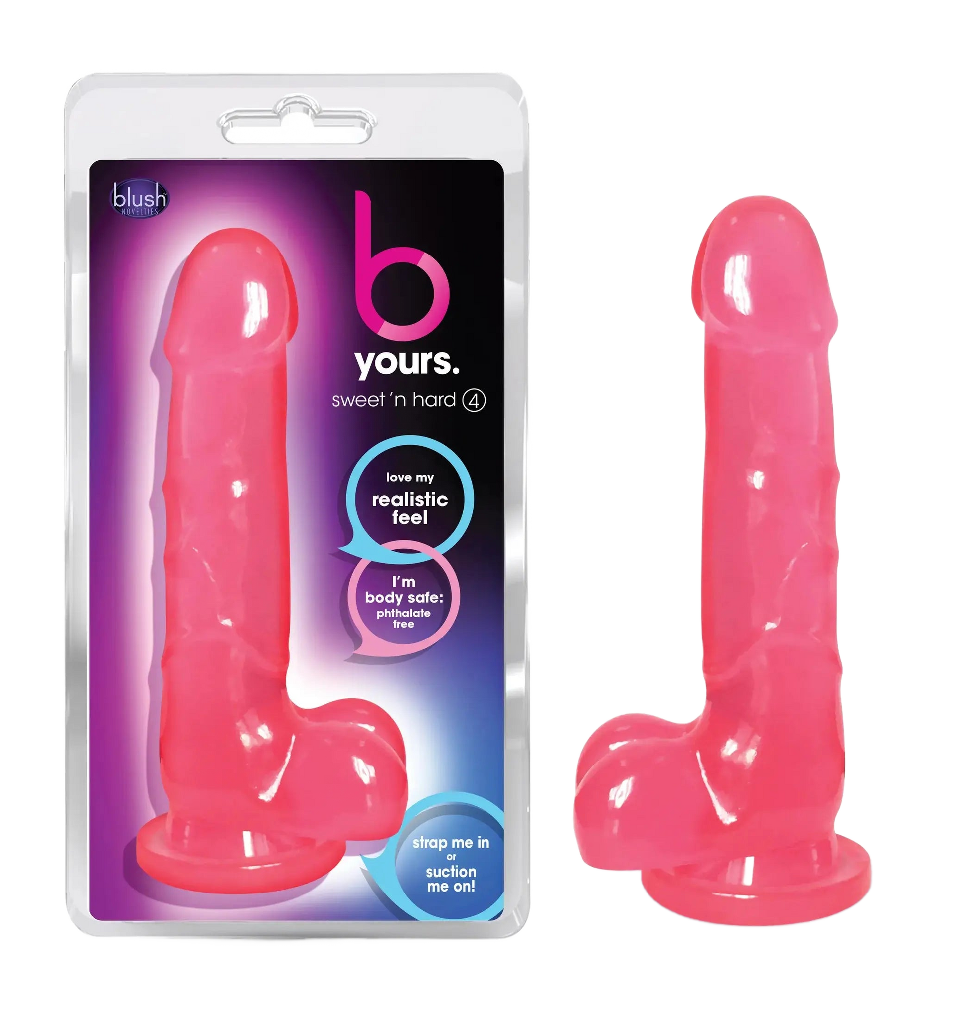 B YOURS SWEET N HARD 4 PINK Blush Novelties