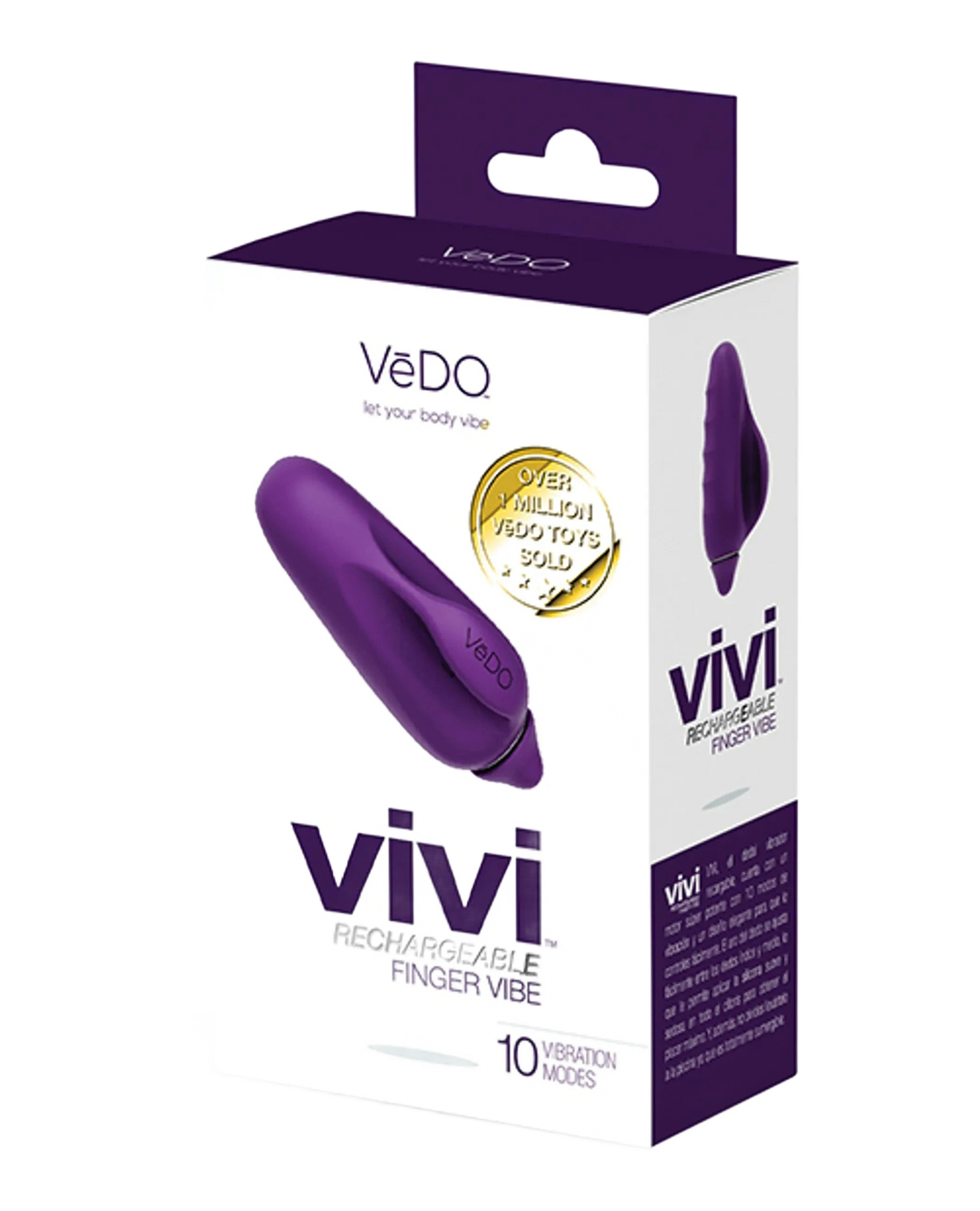 VEDO VIVI RECHARGEABLE FINGER DEEP PURPLE Vedo