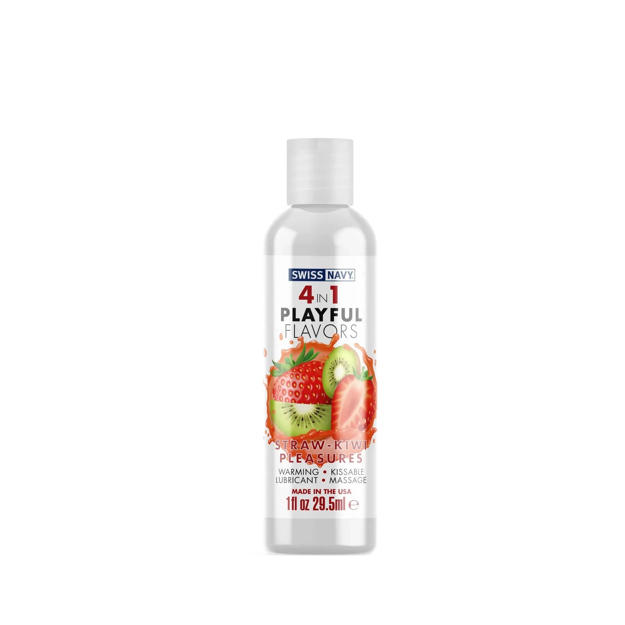 SWISS NAVY 4 IN 1 PLAYFUL FLAVORS STRAWBERRY KIWI PLEASURE 1OZ MD Science