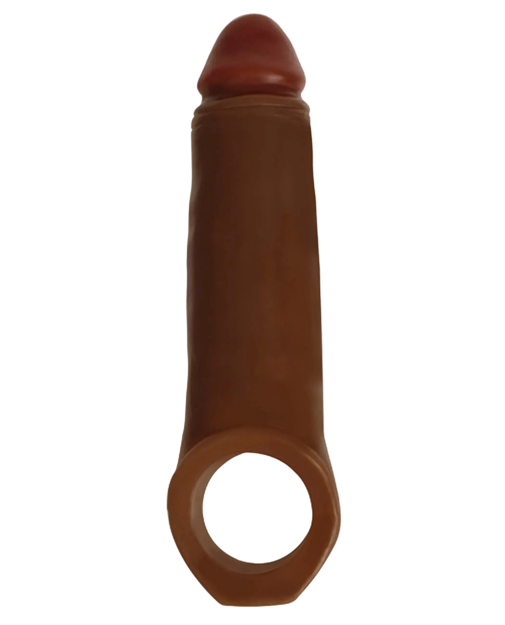 JOCK 2IN ENHANCER W/ BALL STRAP CHOCOLATE CURVE NOVELTIES