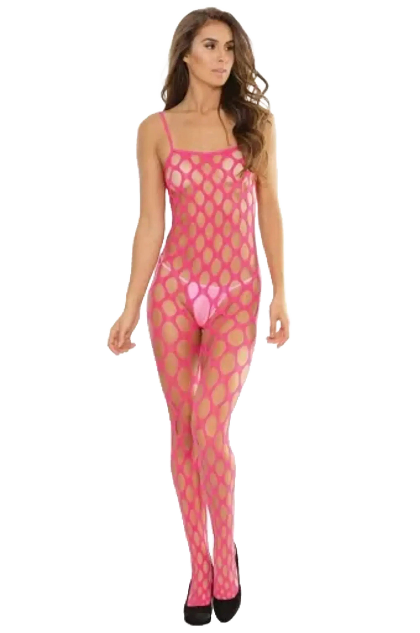 Coquette Open Net Crotchless Body Stocking Coquette