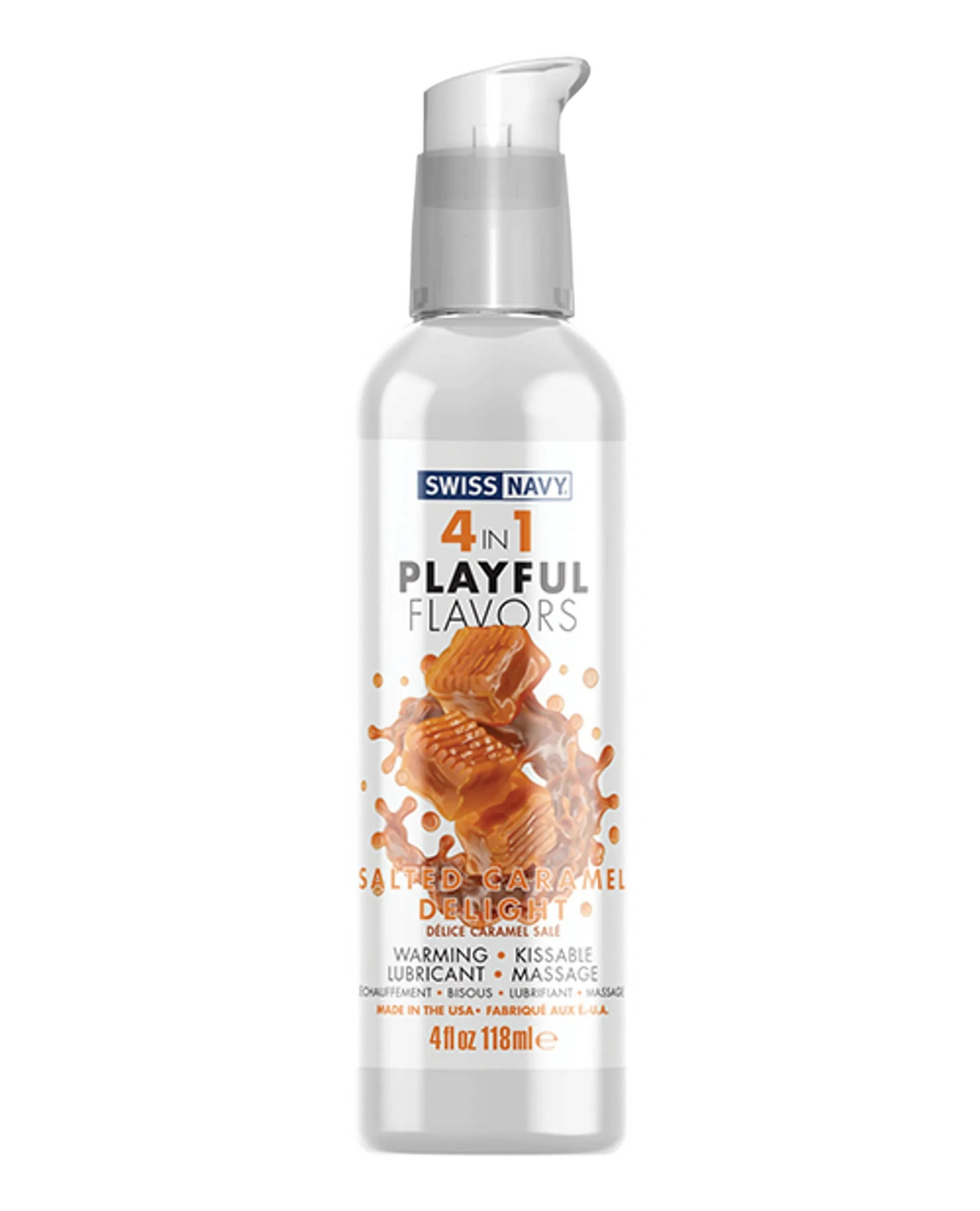 SWISS NAVY 4 IN 1 SALTED CARAMEL 4 OZ MD Science