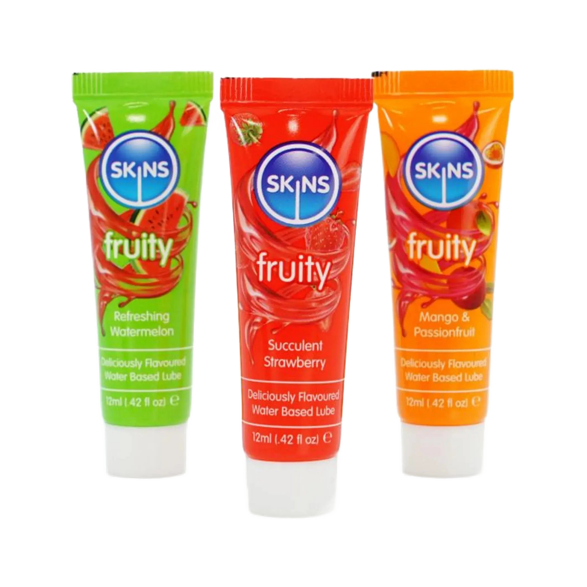 SKINS 12ML SAMPLER TUBES FRUITY 3PK Creative Conceptions