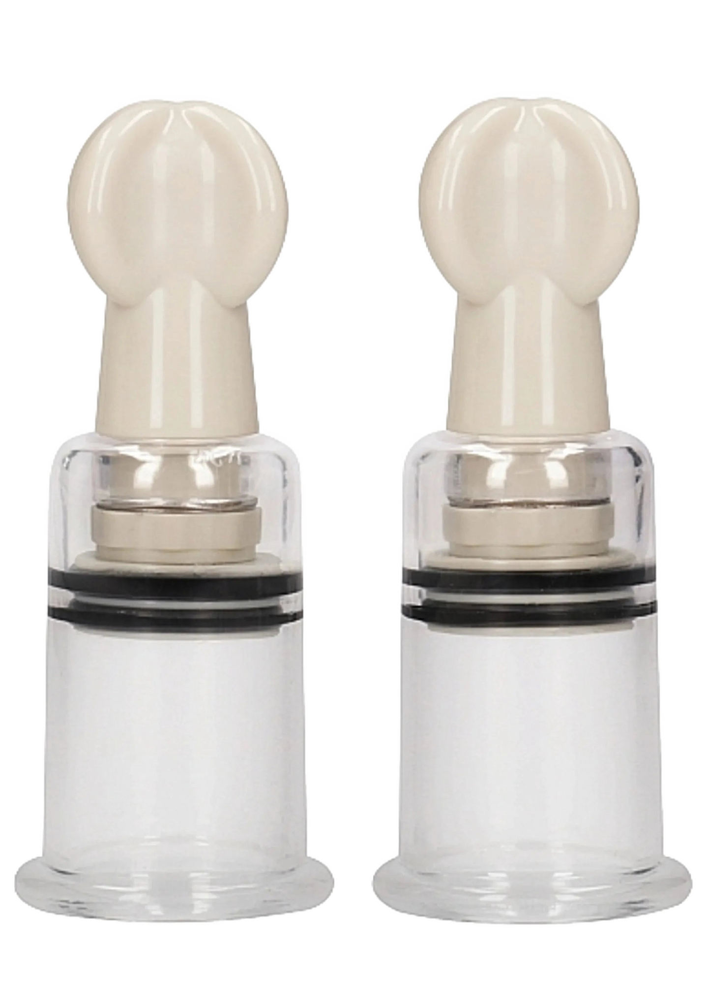 PUMPED NIPPLE SUCTION SET MEDIUM TRANSPARENT SHOTS AMERICA