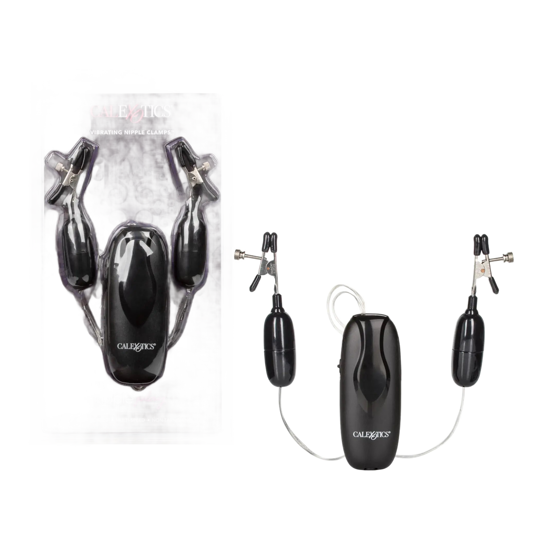 NIPPLE PLAY NIPPLE CLAMPS VIBRATING California Exotic Novelties