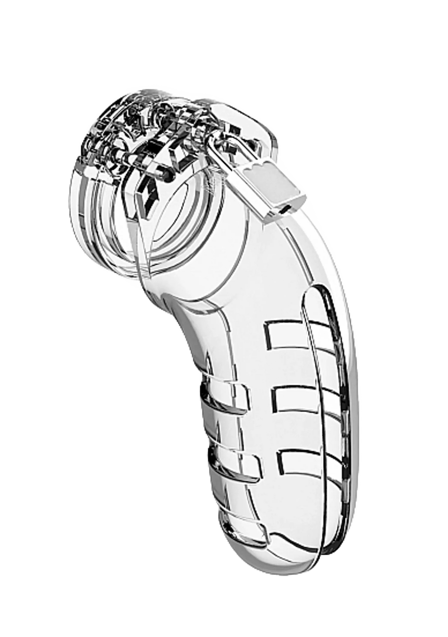 MANCAGE CHASTITY 5.5IN TRANSPARENT MODEL 6 SHOTS AMERICA