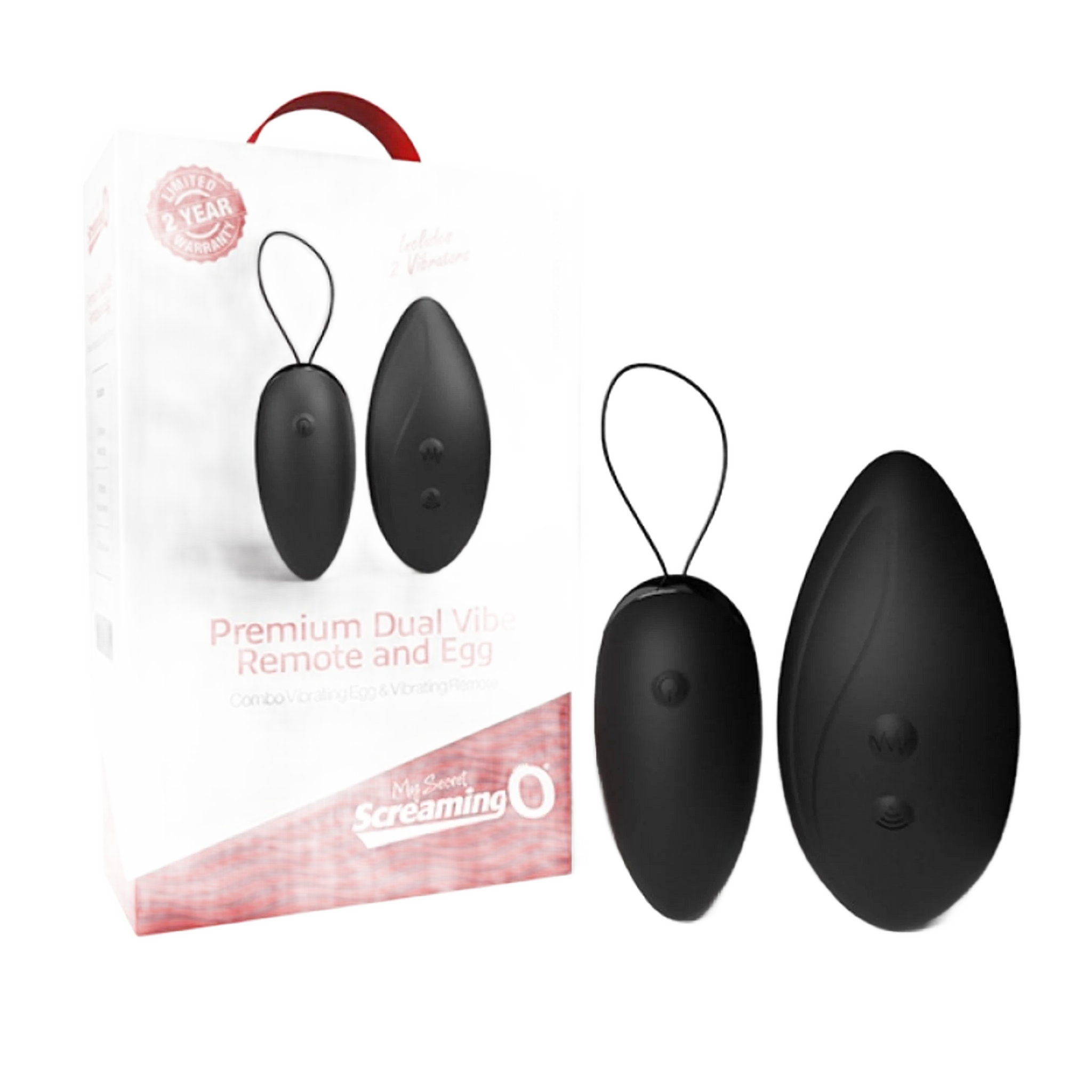 SCREAMING O PREMIUM DUAL VIBE REMOTE & EGG Screaming O
