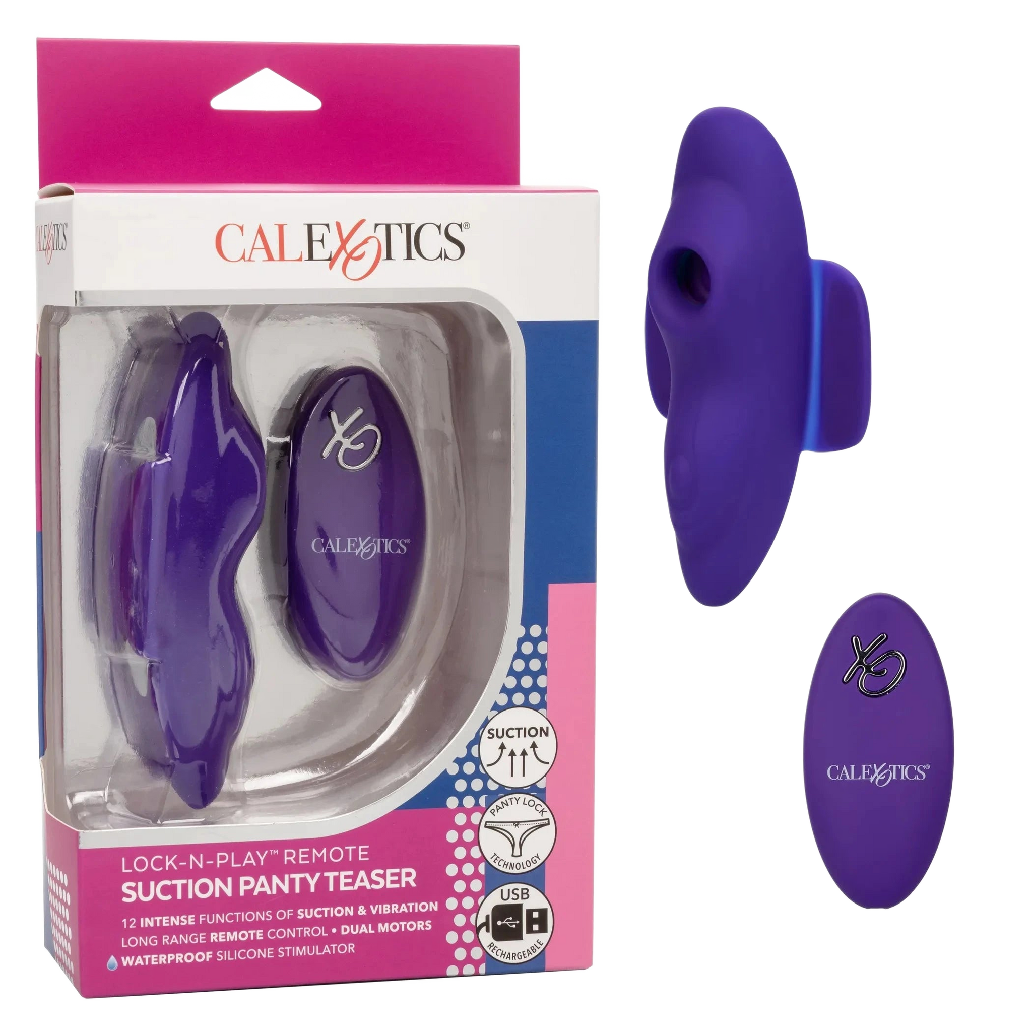 LOCK N PLAY REMOTE SUCTION PANTY TEASER California Exotic Novelties