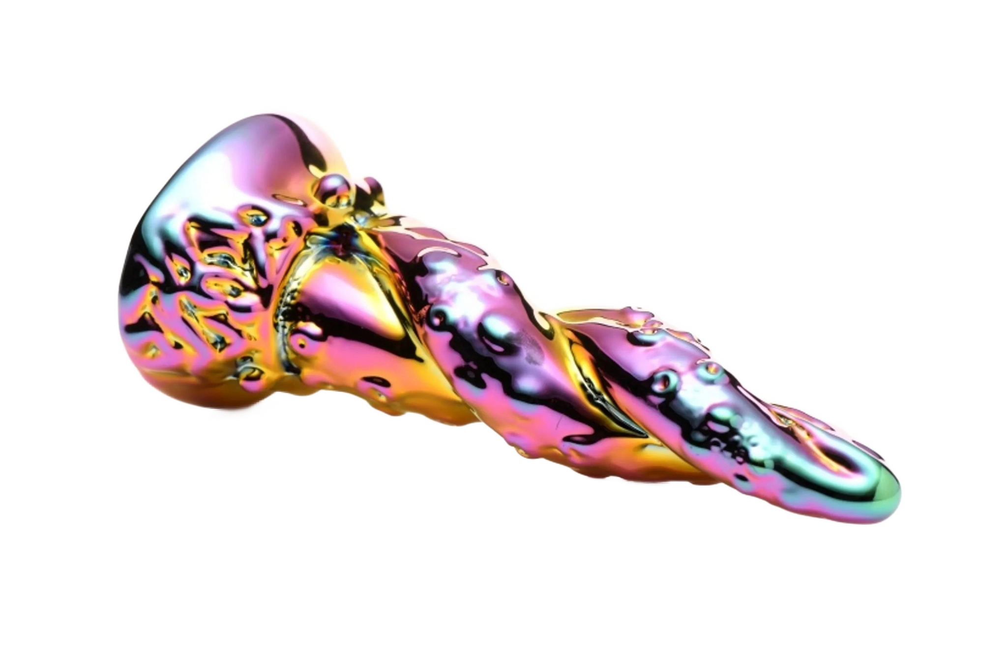 CREATURE COCKS ENCHANTRESS RAINBOW GLASS DILDO XR Brands