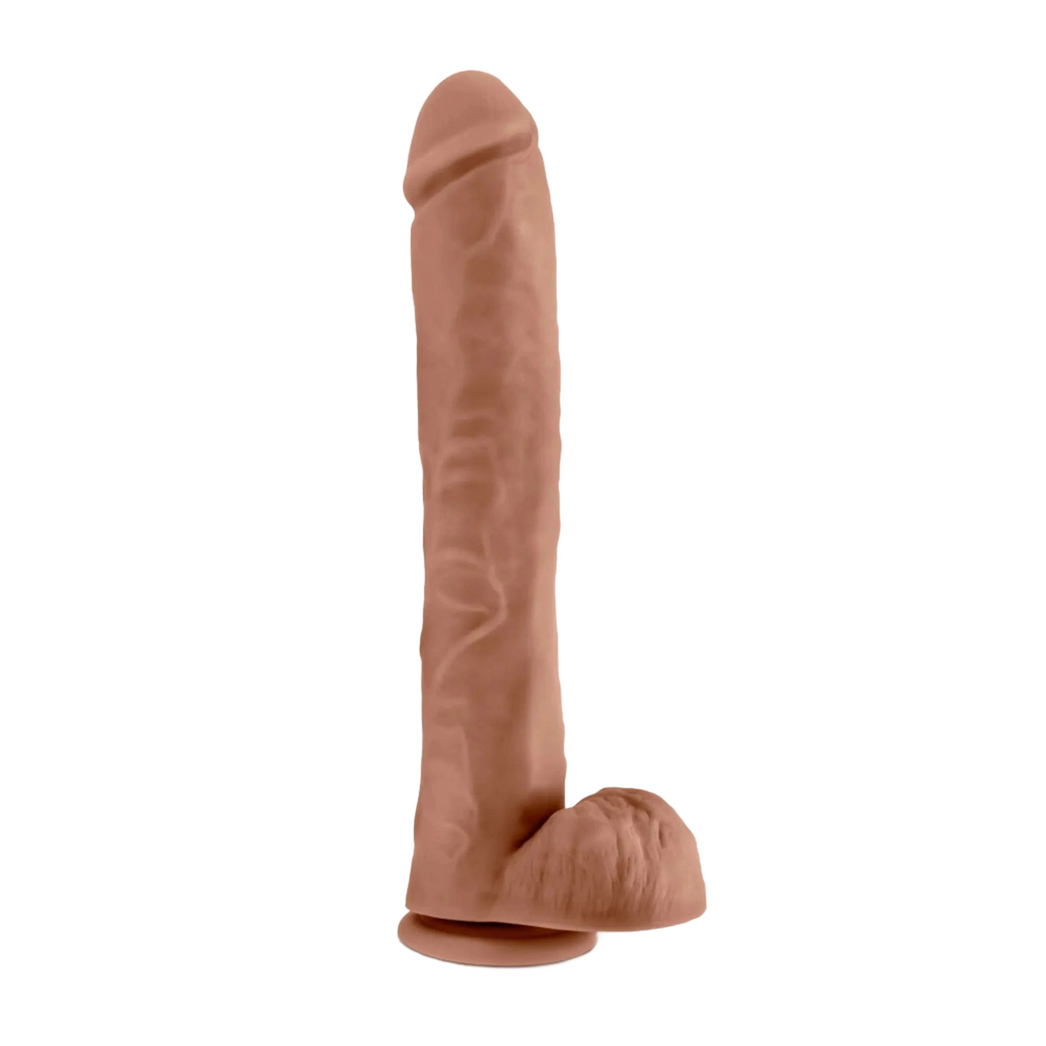AU NATUREL DADDY 14IN DILDO MOCHA Blush Novelties