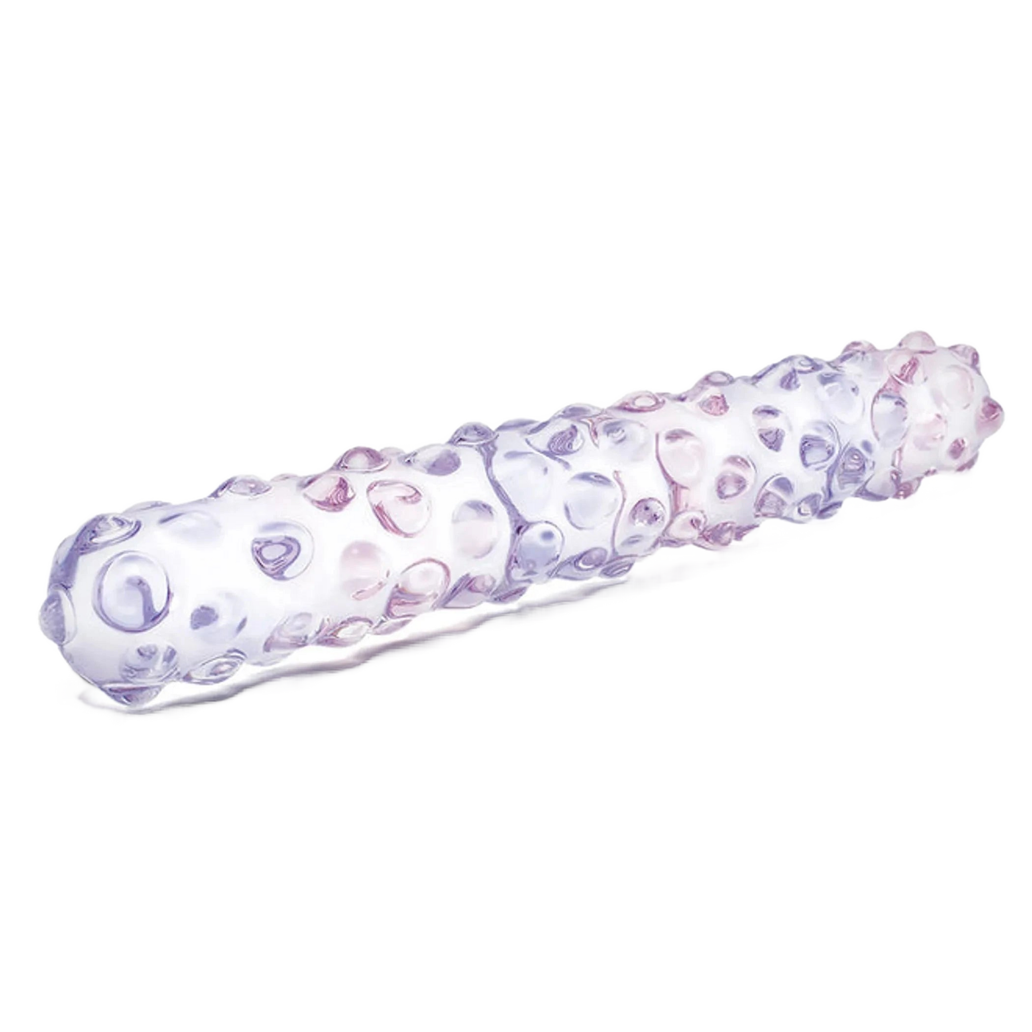 GLAS 9 PURPLE ROSE NUBBY DILDO " Electric / Hustler Lingerie