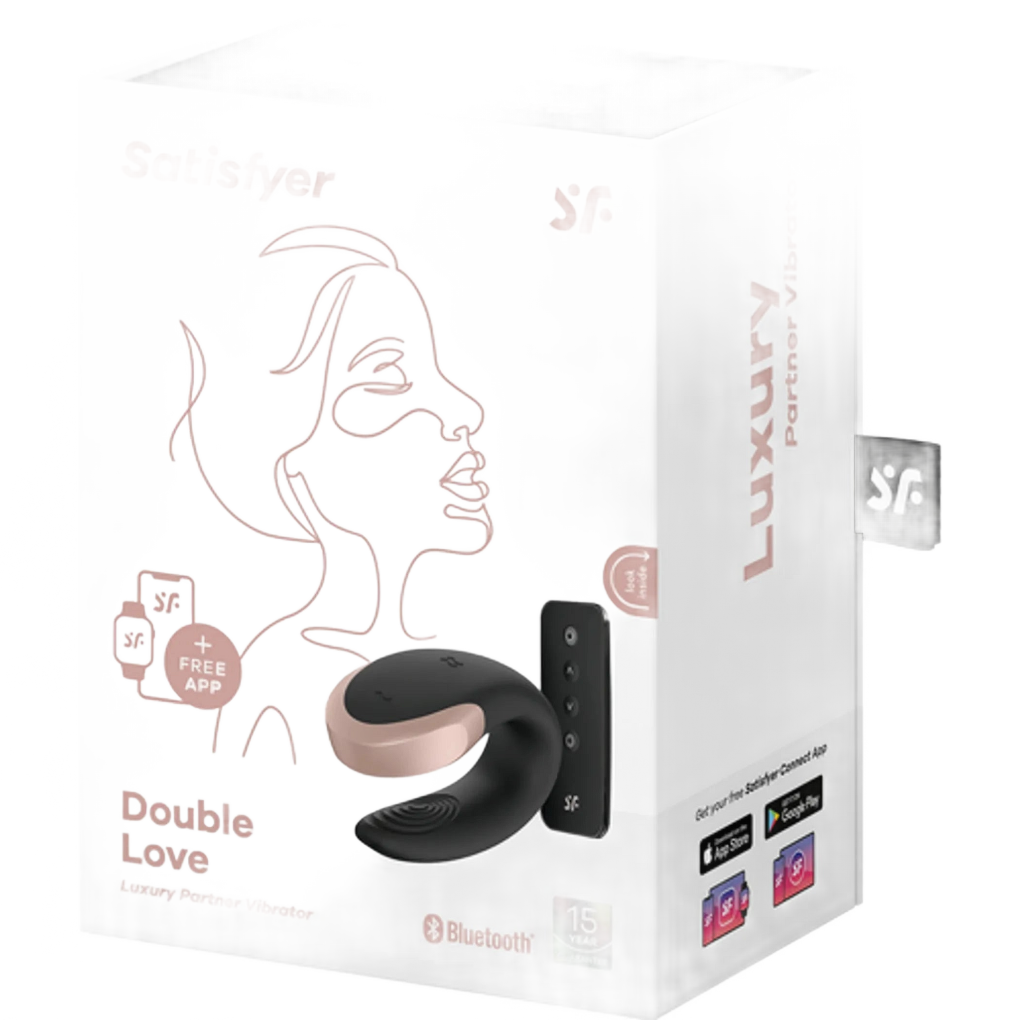 SATISFYER DOUBLE LOVE BLACK (NET) Satisfyer